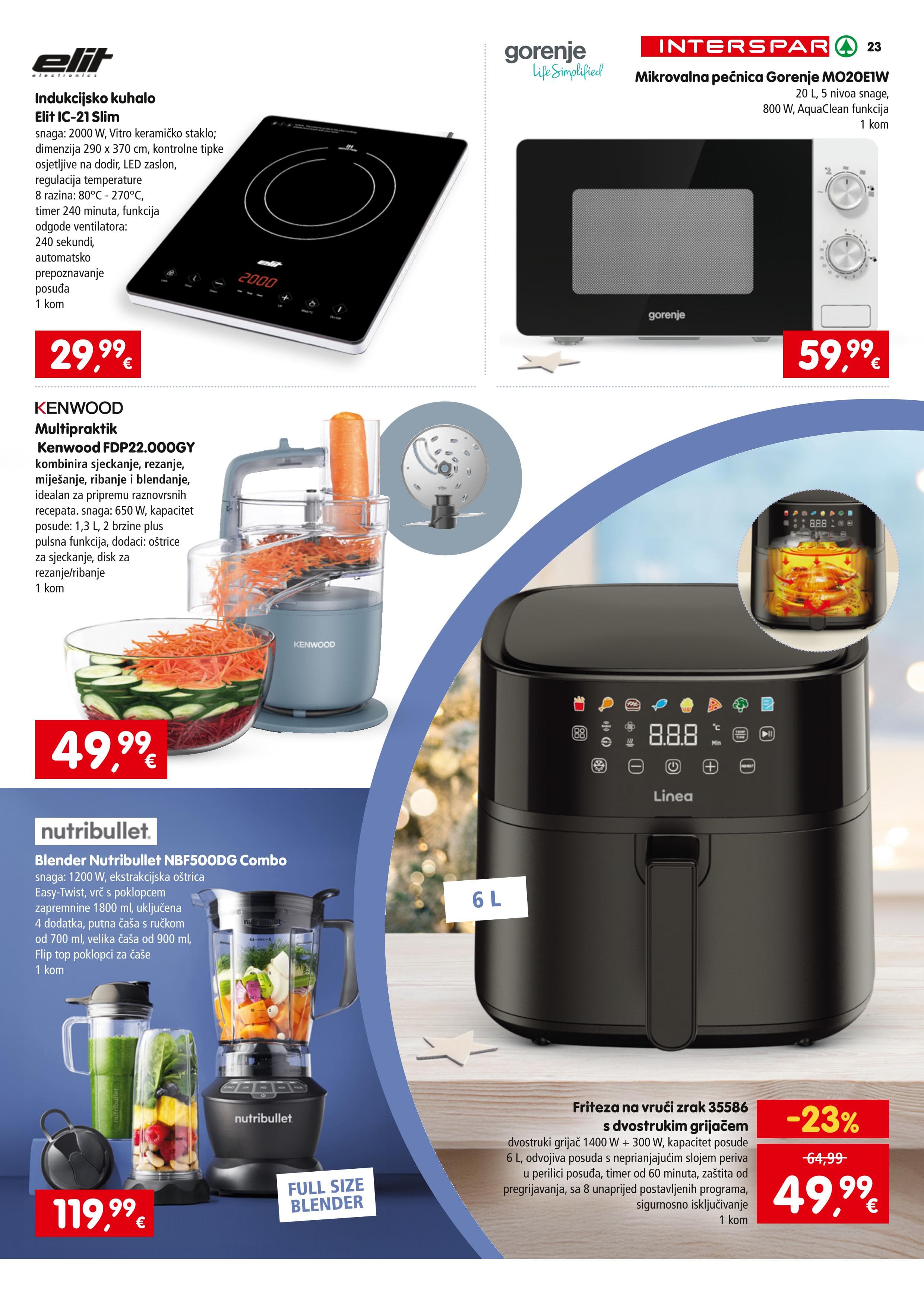 Stranica 23. Interspar kataloga - Akcije od 08.10. do 06.01.2026.