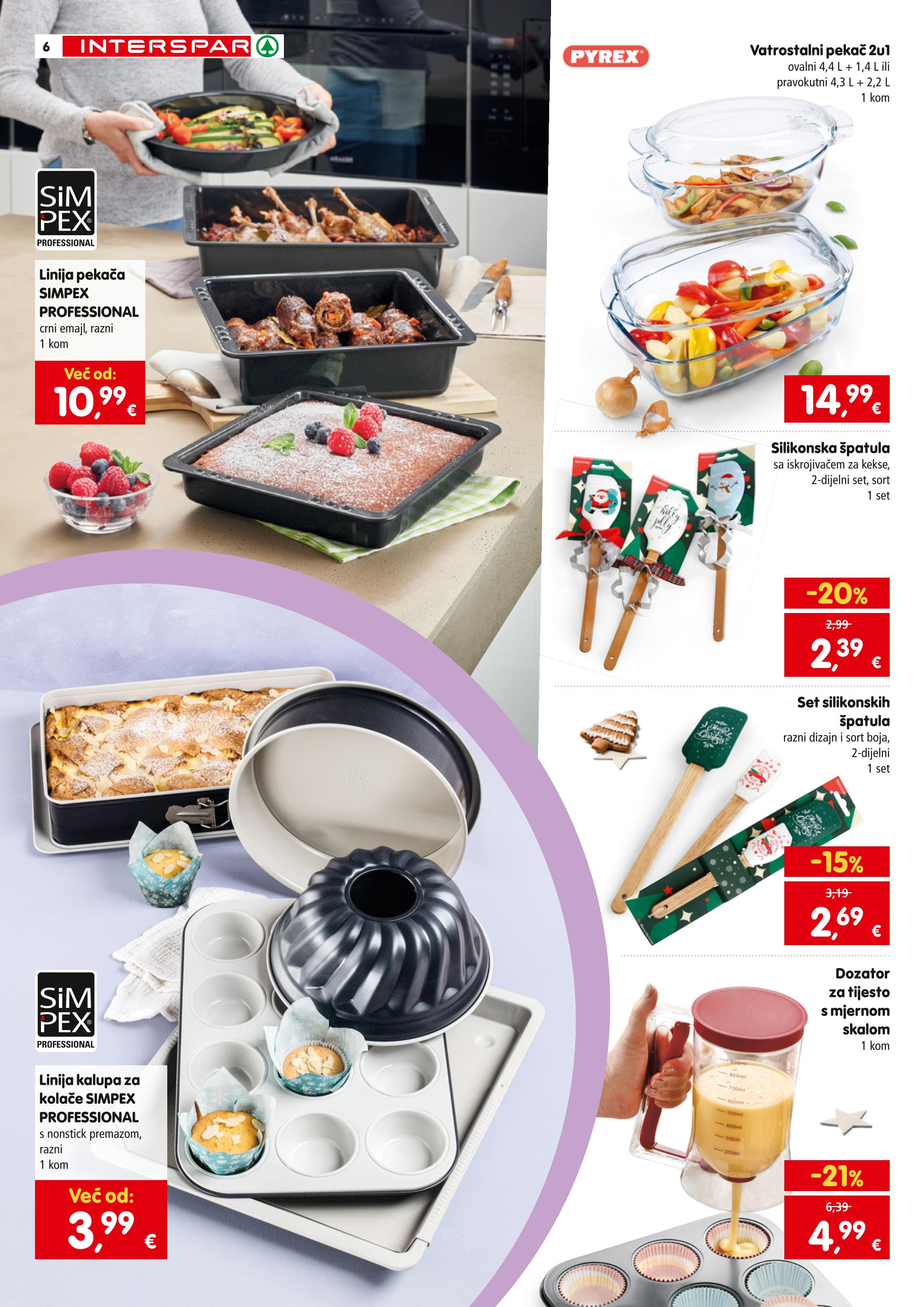 Stranica 6. Interspar kataloga - Akcije od 08.10. do 06.01.2026.