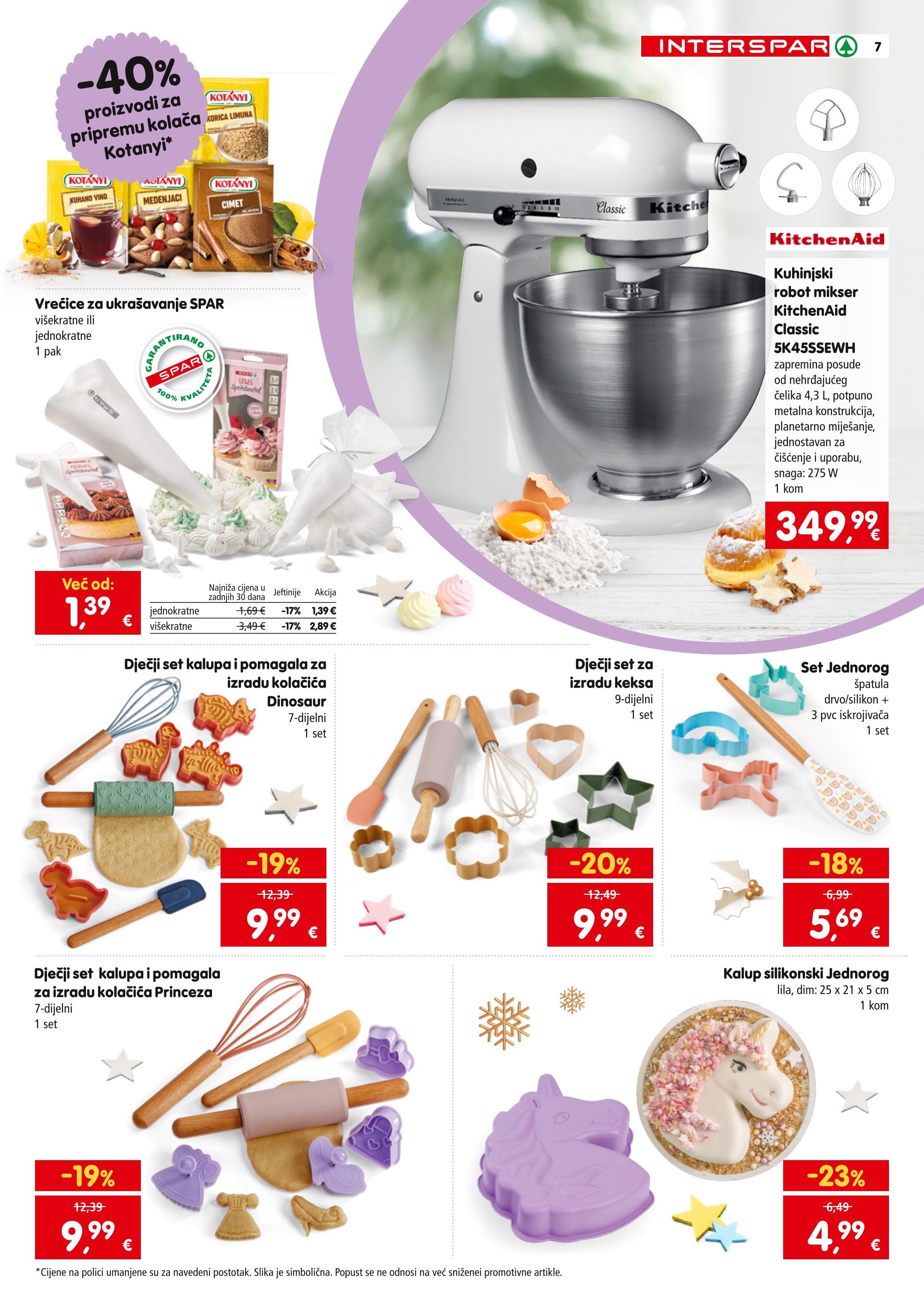 Stranica 7. Interspar kataloga - Akcije od 08.10. do 06.01.2026.
