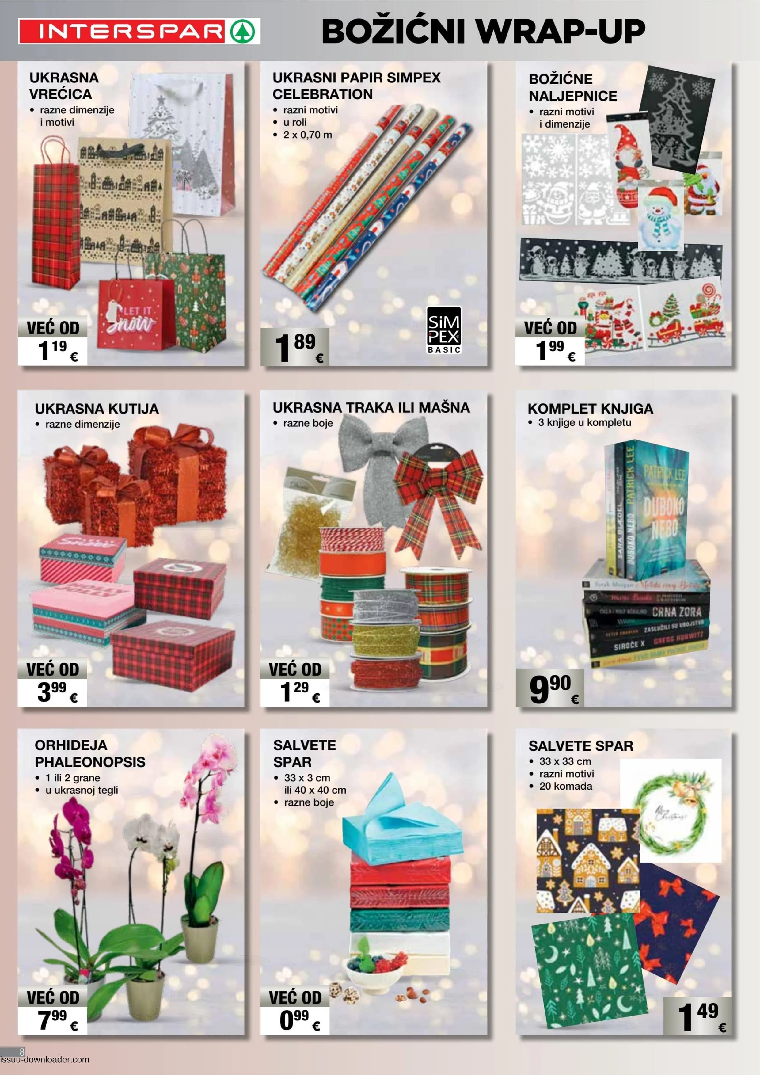 Stranica 8. Interspar kataloga - Akcije od 29.10. do 05.01.2026.