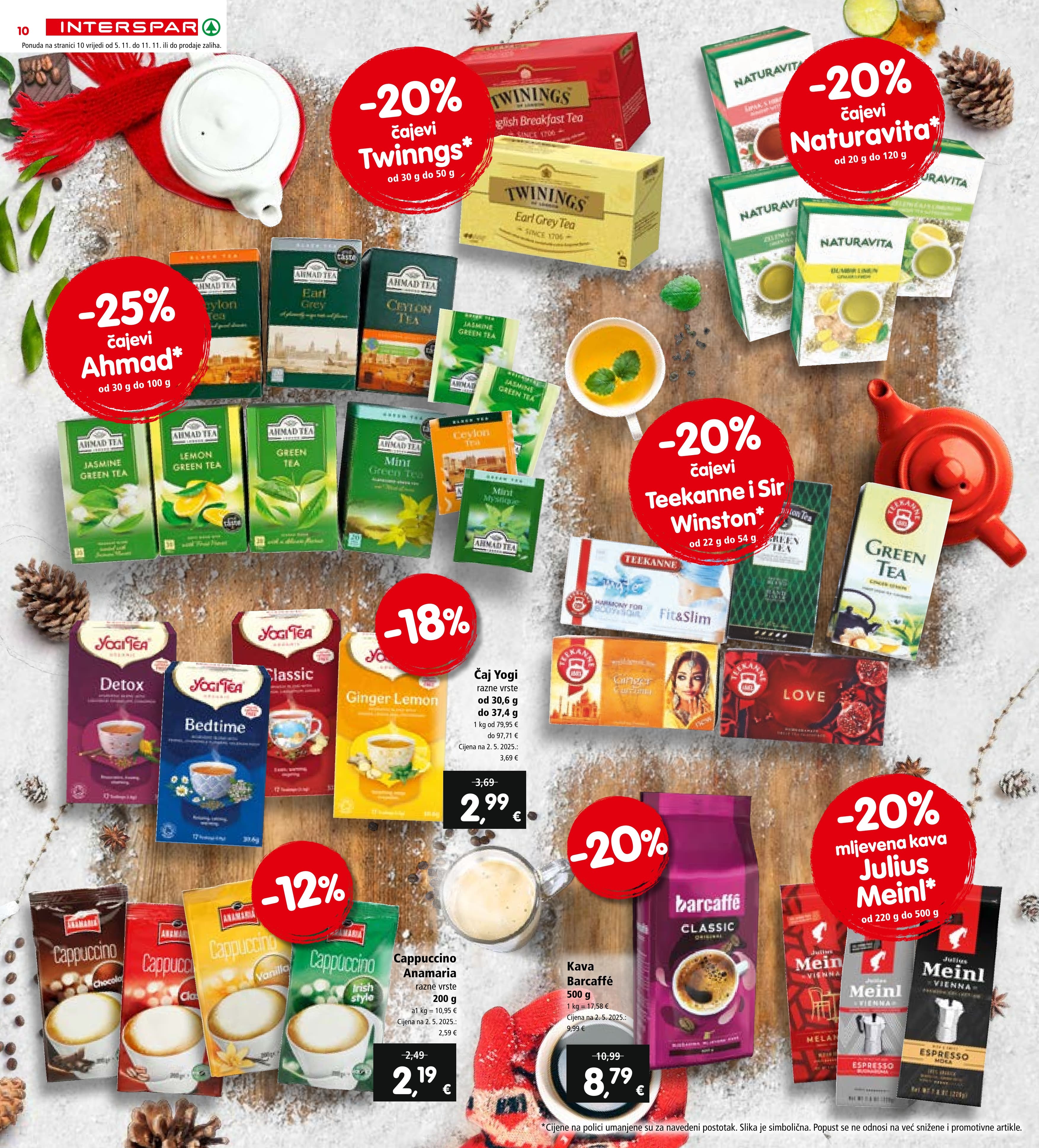 Stranica 10. Interspar kataloga - Akcije od 05.11. do 11.11.2025.