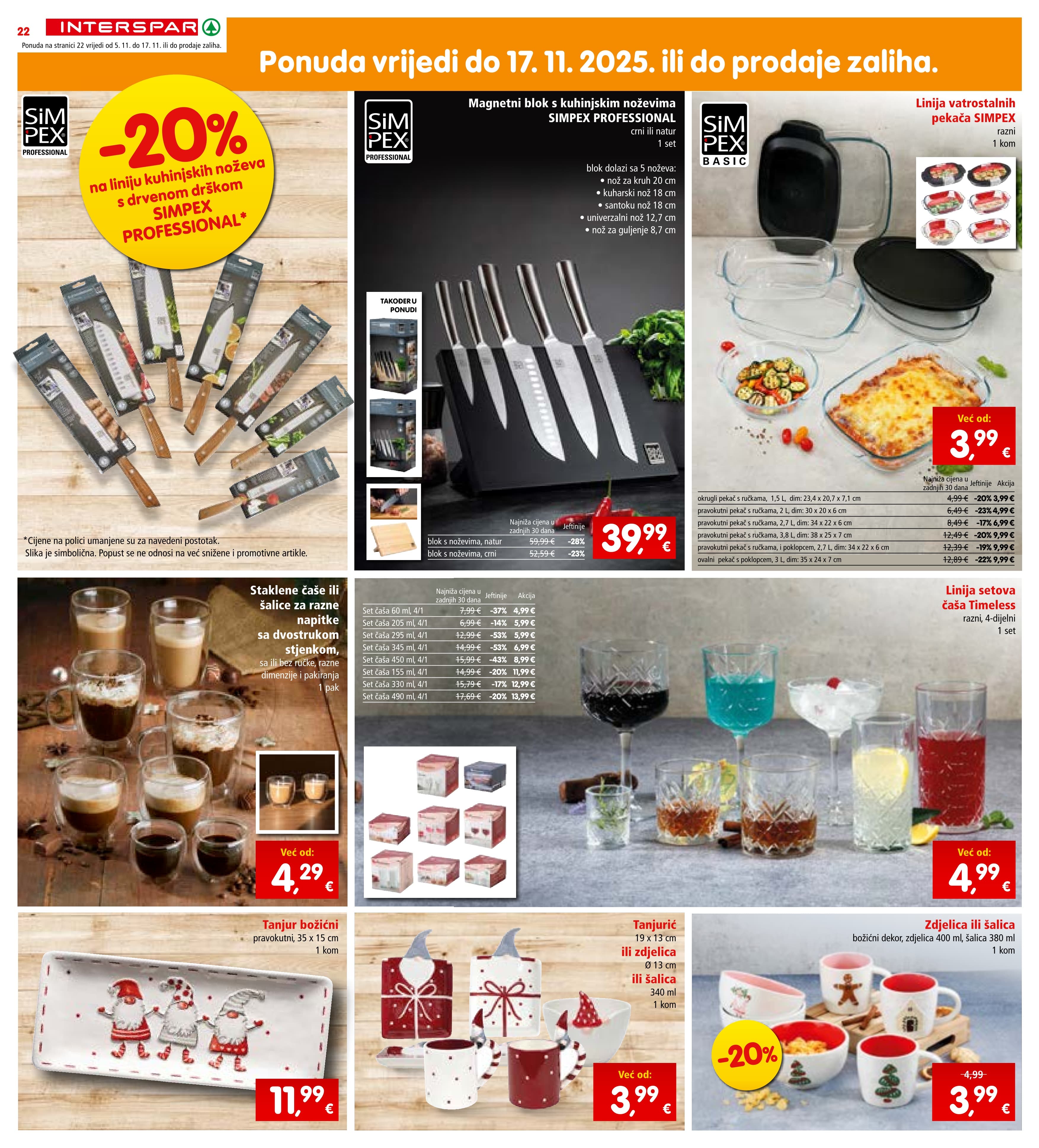 Stranica 25. Interspar kataloga - Akcije od 05.11. do 11.11.2025.