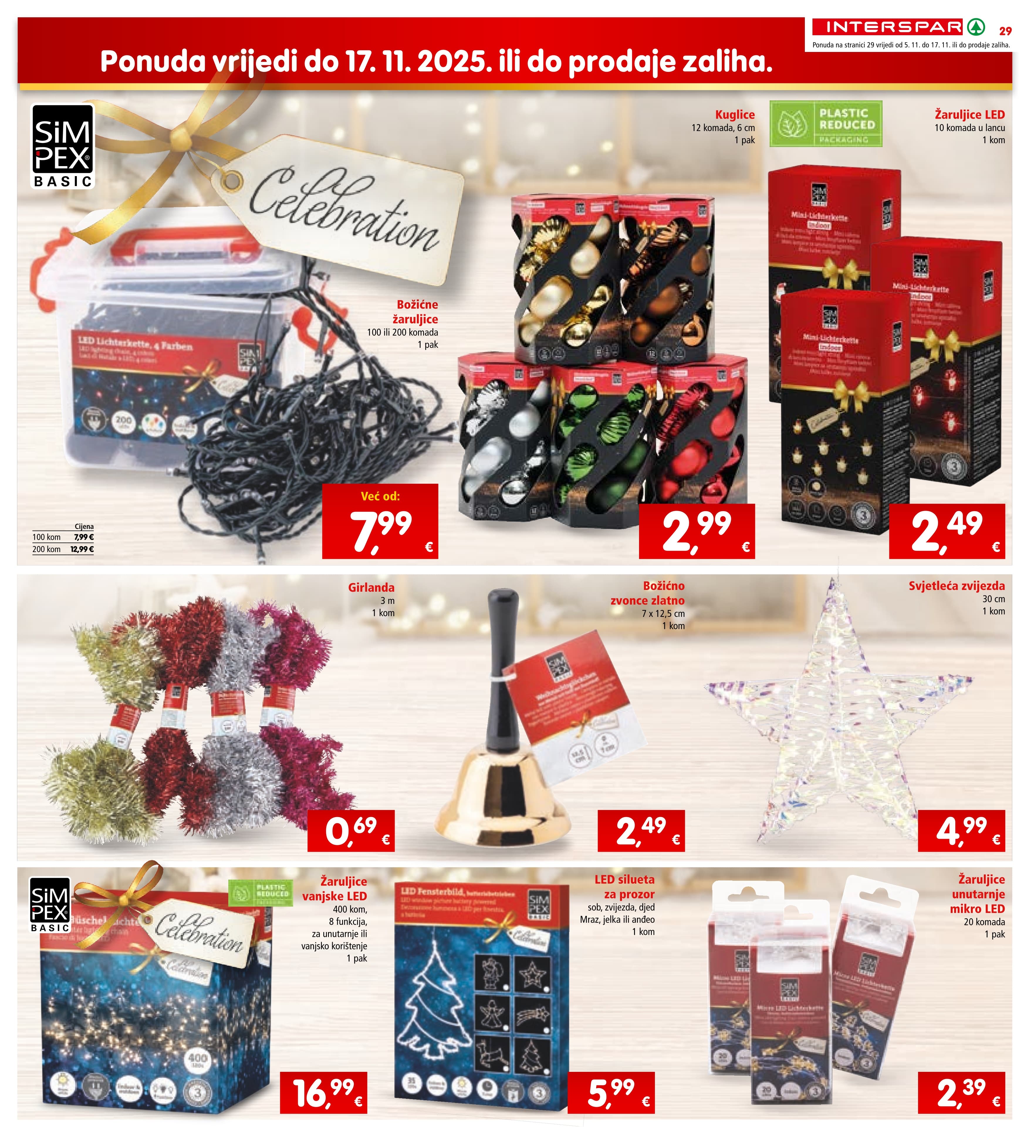 Stranica 32. Interspar kataloga - Akcije od 05.11. do 11.11.2025.