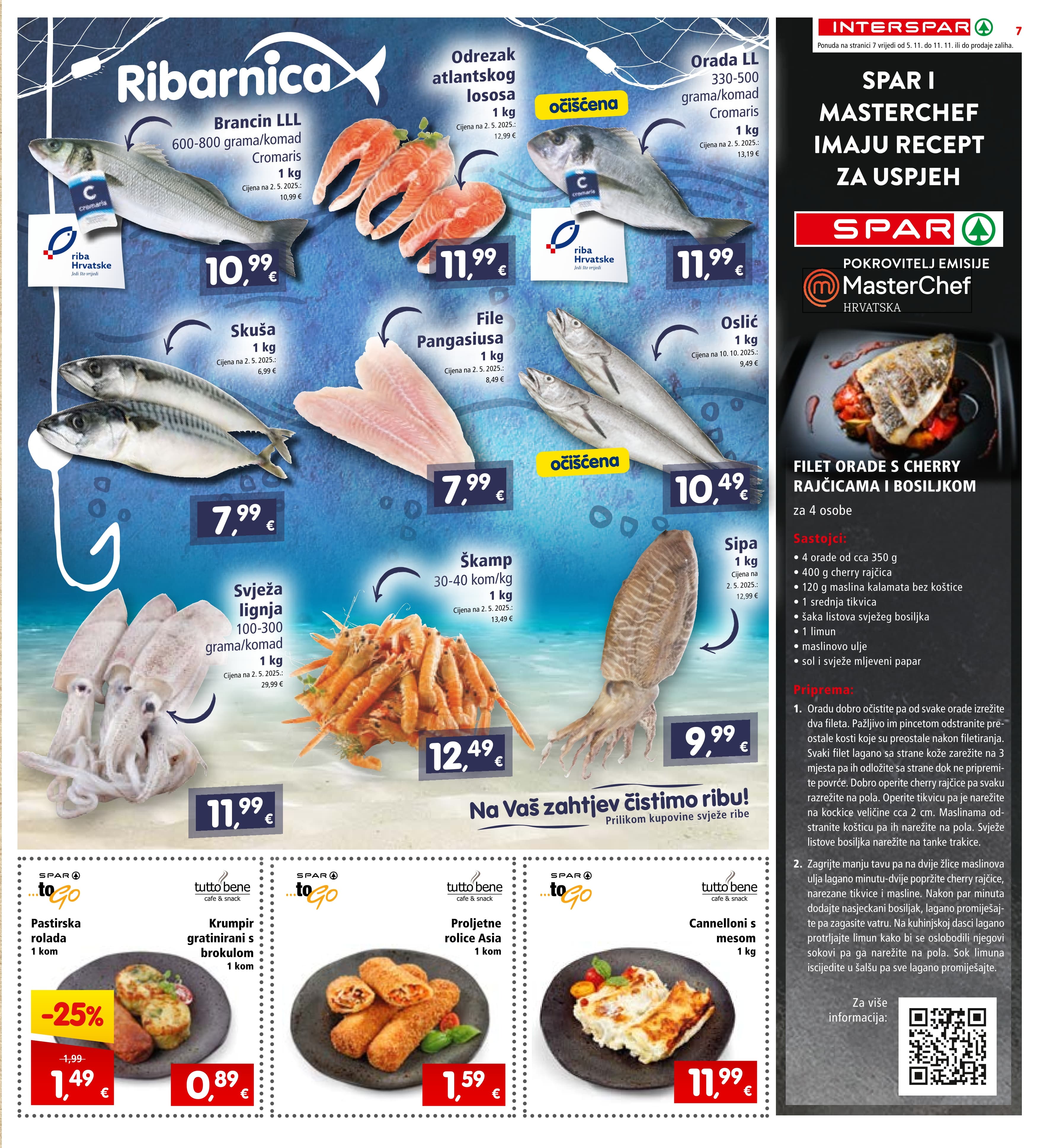 Stranica 7. Interspar kataloga - Akcije od 05.11. do 11.11.2025.