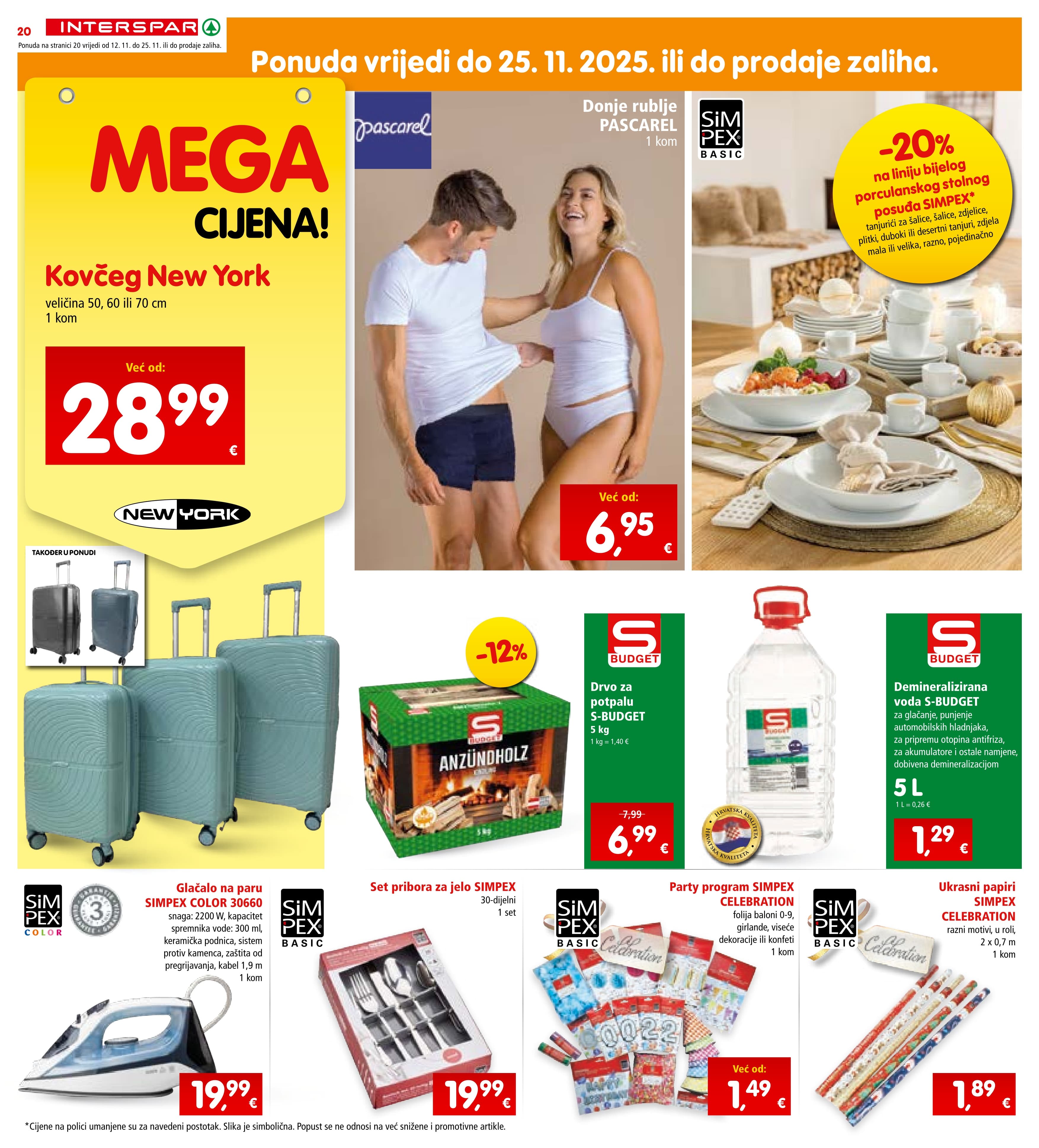 Stranica 25. Interspar kataloga - Akcije od 12.11. do 17.11.2025.