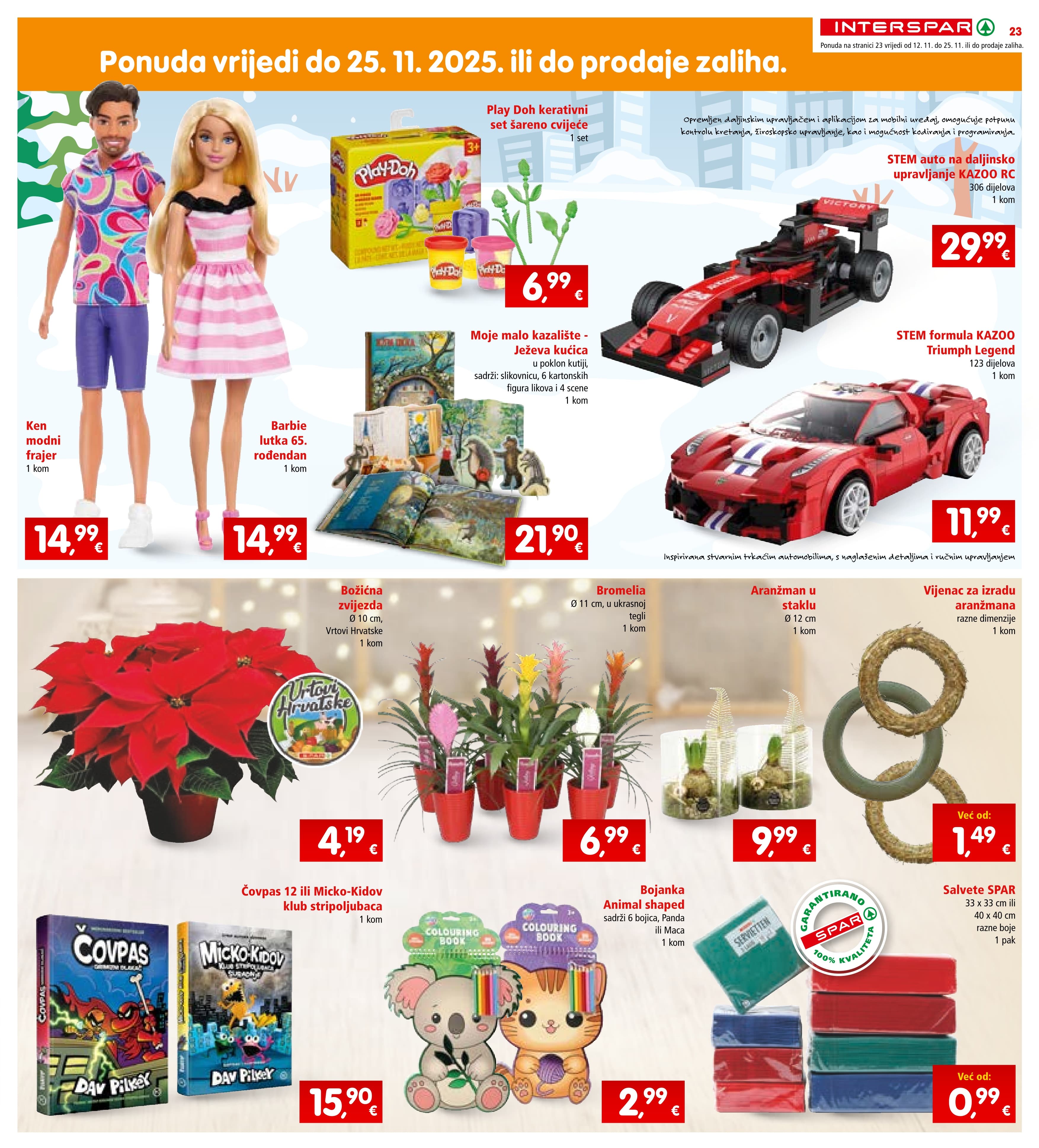 Stranica 28. Interspar kataloga - Akcije od 12.11. do 17.11.2025.
