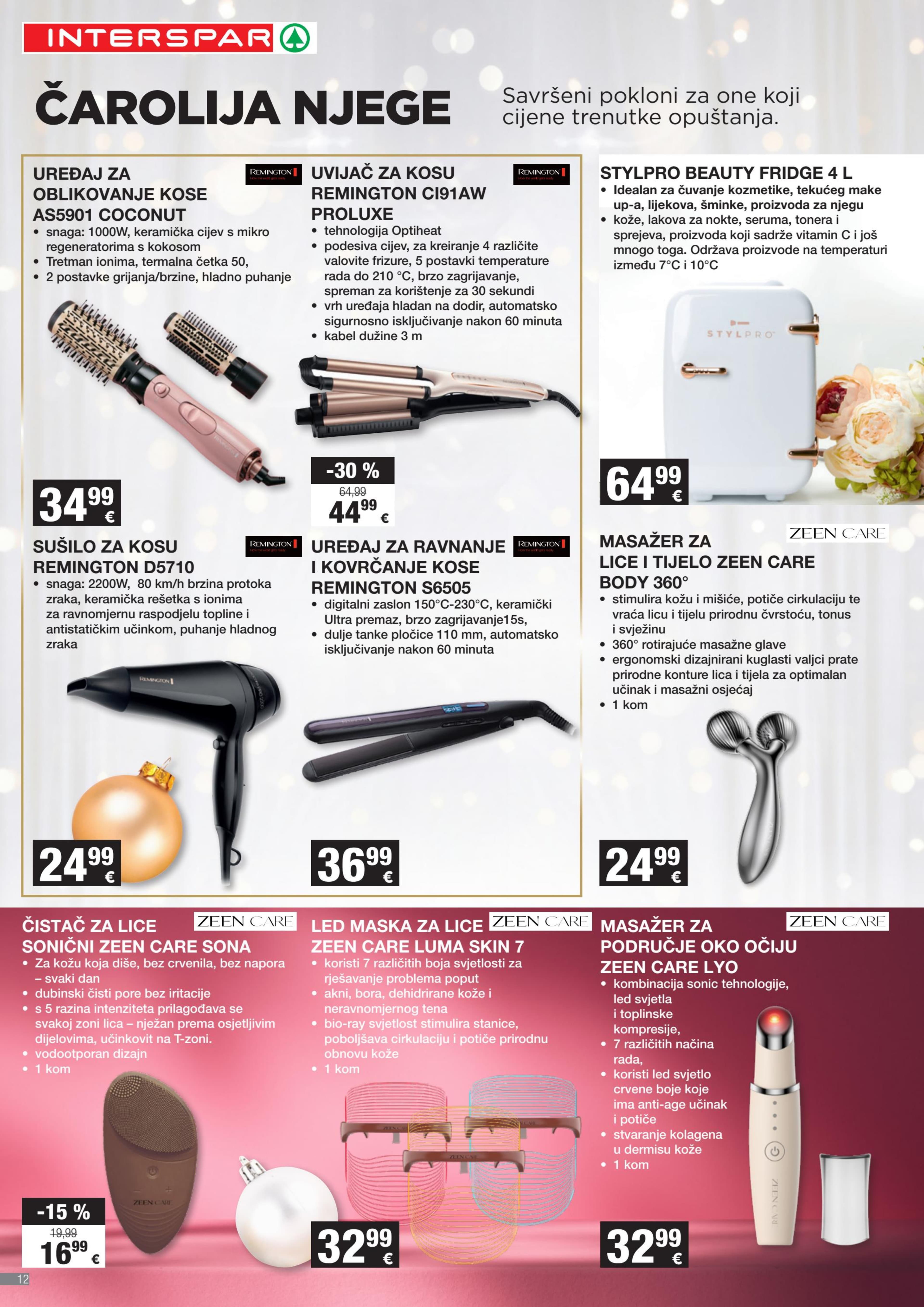 Stranica 12. Interspar kataloga - Akcije od 12.11. do 07.01.2026.