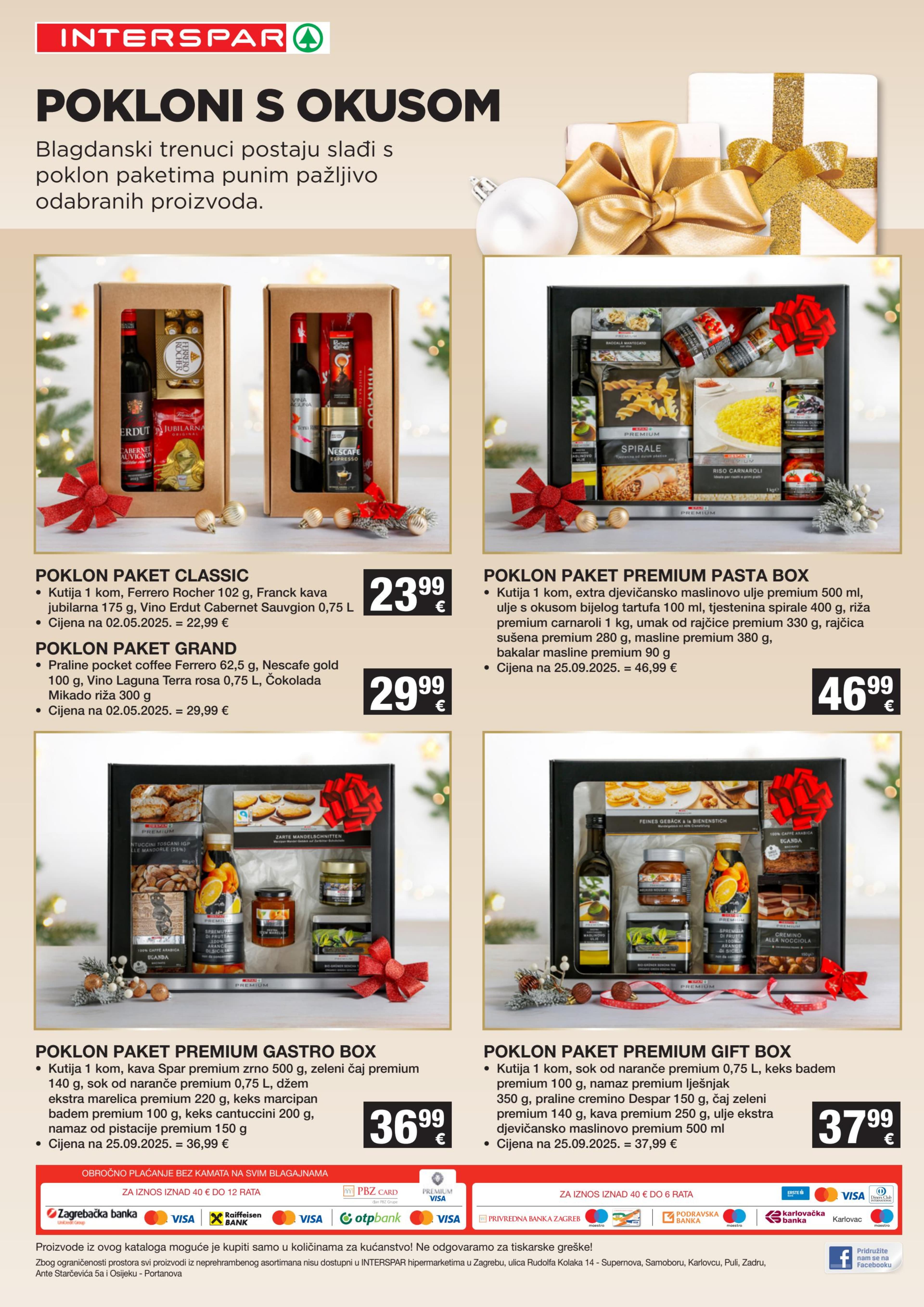 Stranica 24. Interspar kataloga - Akcije od 12.11. do 07.01.2026.