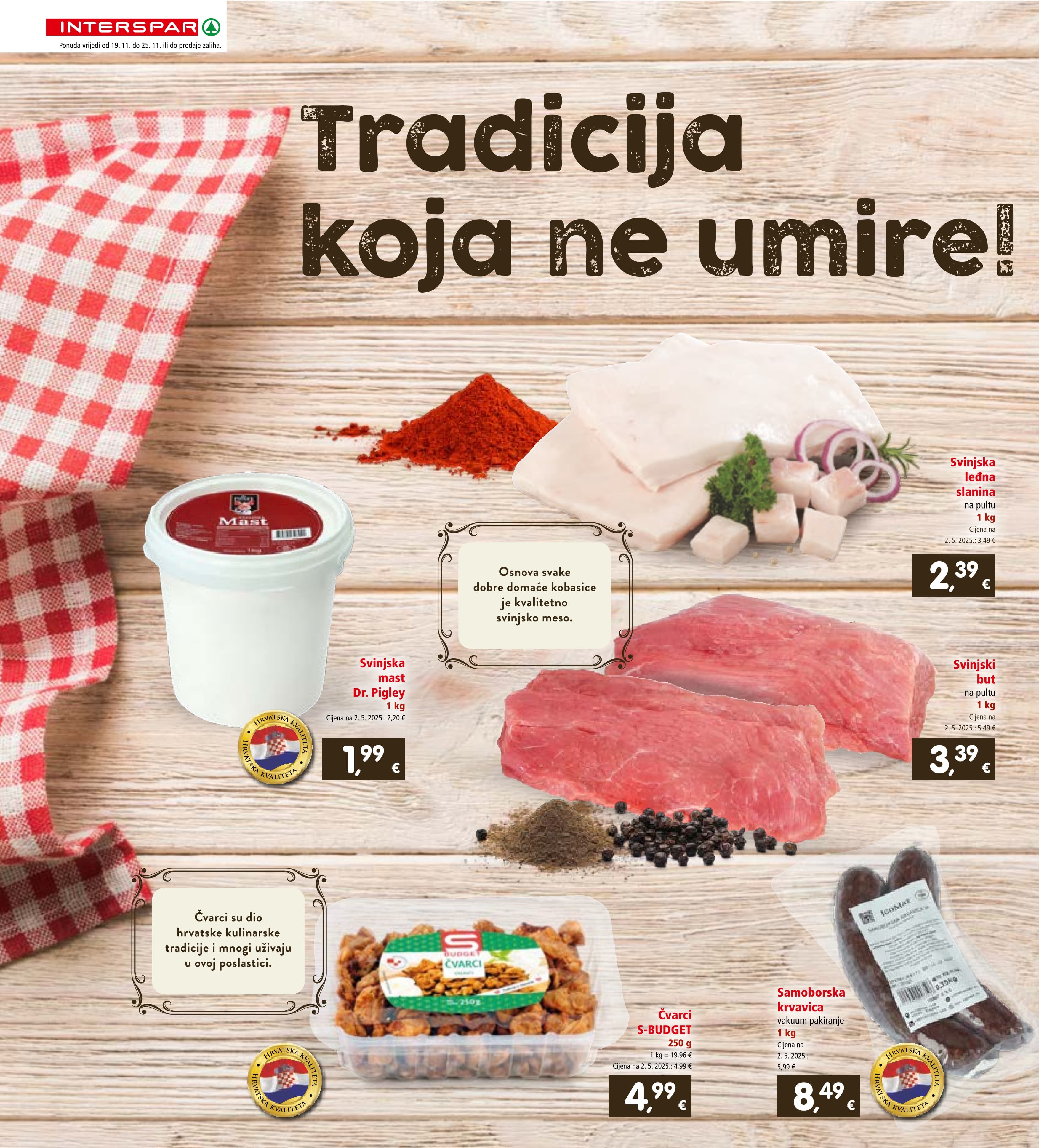 Stranica 4. Interspar kataloga - Akcije od 19.11. do 25.11.2025.