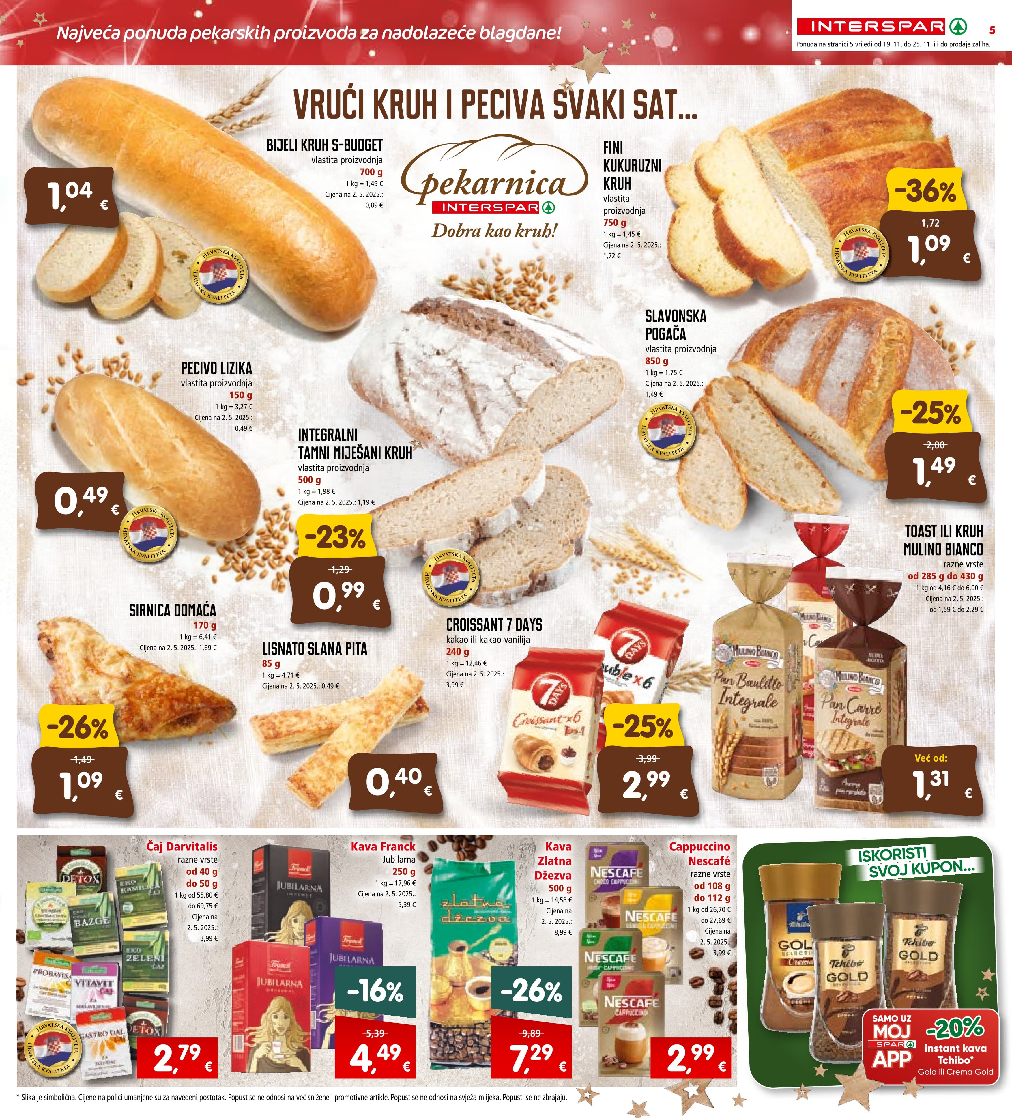 Stranica 7. Interspar kataloga - Akcije od 19.11. do 25.11.2025.
