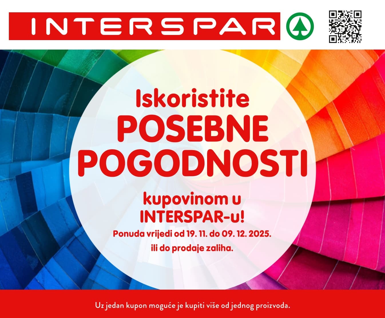 Stranica 1. Interspar kataloga - Akcije od 19.11. do 09.12.2025.