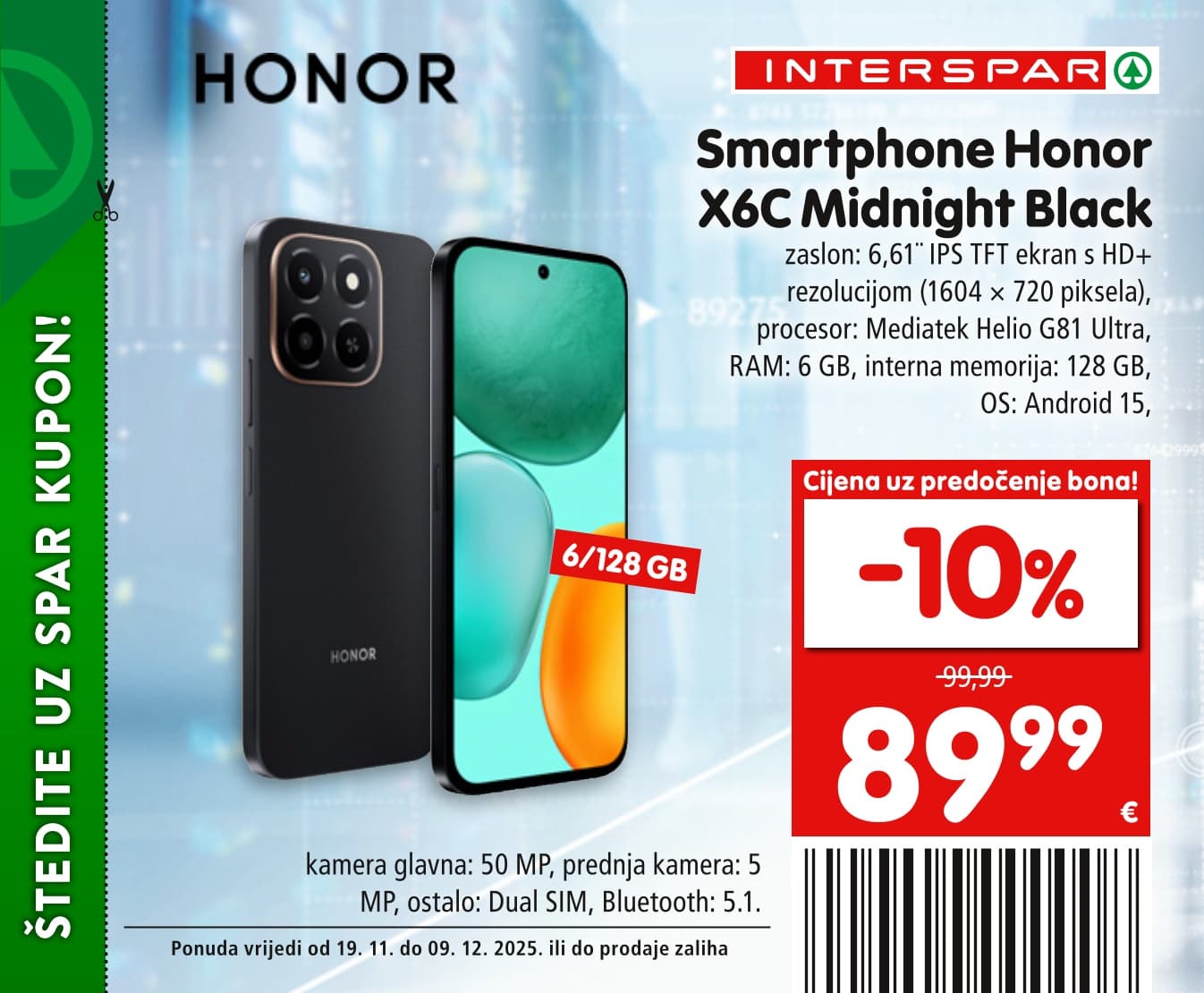 Stranica 23. Interspar kataloga - Akcije od 19.11. do 09.12.2025.