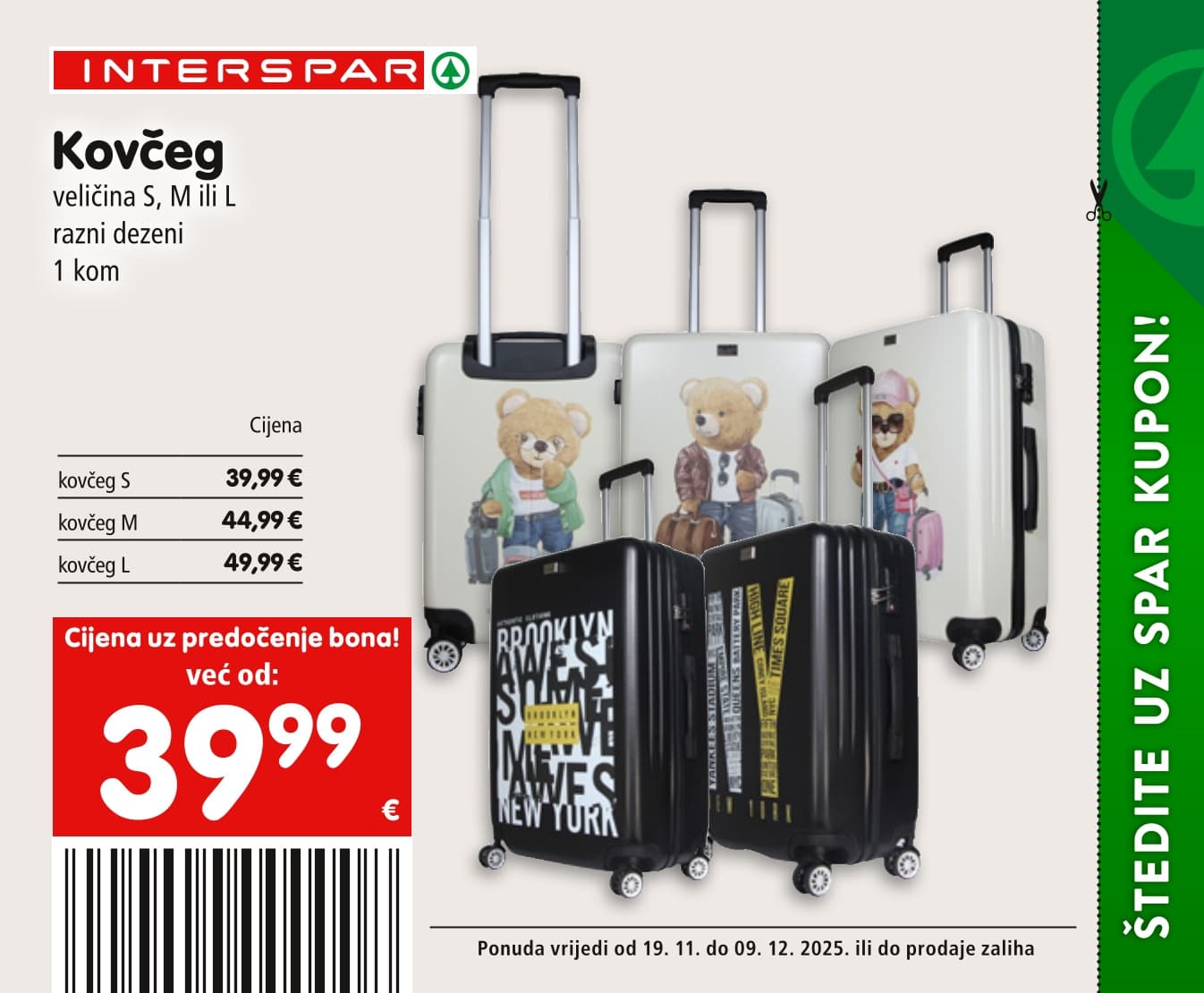 Stranica 32. Interspar kataloga - Akcije od 19.11. do 09.12.2025.