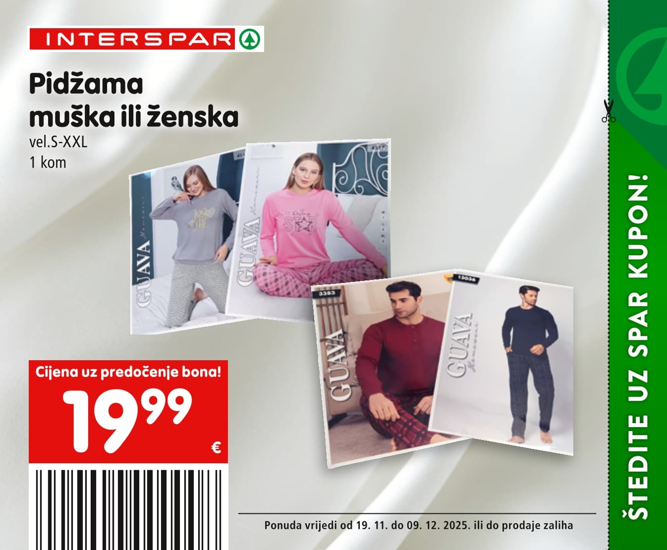 Stranica 40. Interspar kataloga - Akcije od 19.11. do 09.12.2025.