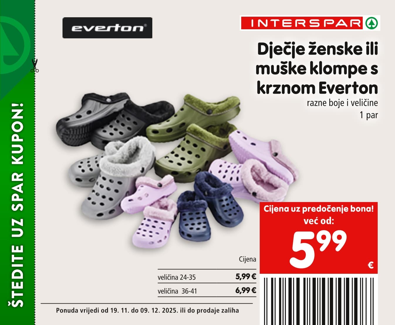 Stranica 41. Interspar kataloga - Akcije od 19.11. do 09.12.2025.