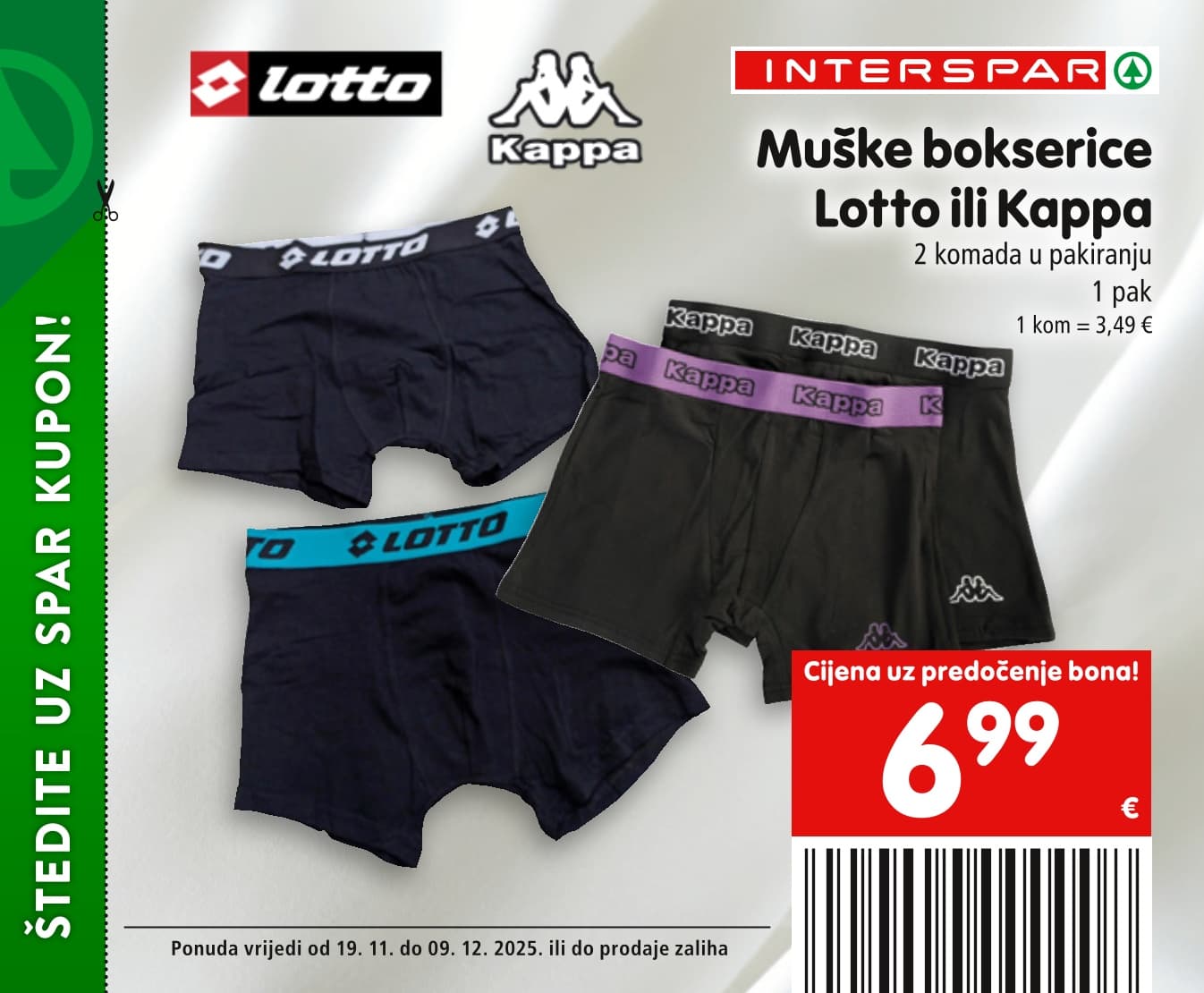 Stranica 43. Interspar kataloga - Akcije od 19.11. do 09.12.2025.