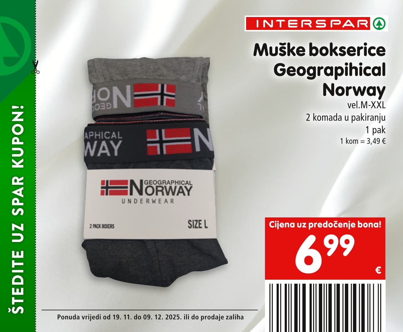 Stranica 45. Interspar kataloga - Akcije od 19.11. do 09.12.2025.