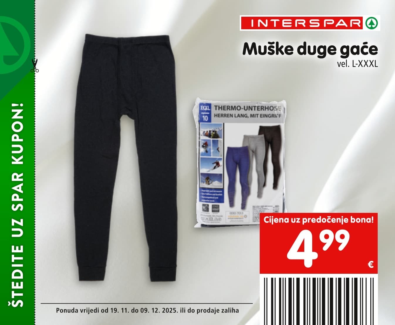 Stranica 47. Interspar kataloga - Akcije od 19.11. do 09.12.2025.