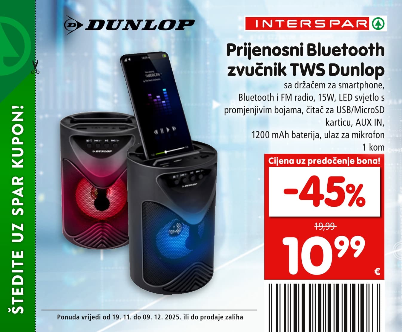 Stranica 5. Interspar kataloga - Akcije od 19.11. do 09.12.2025.