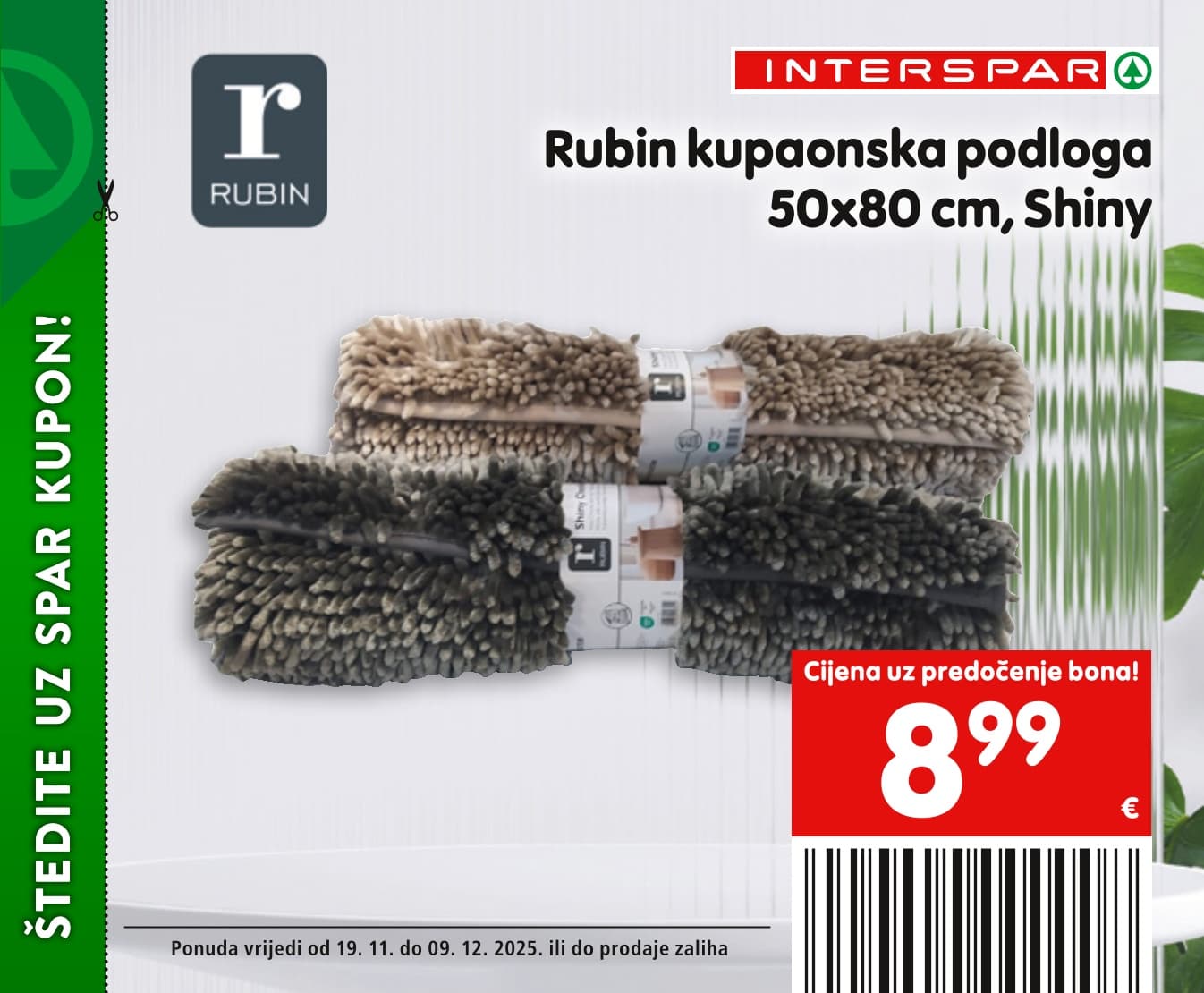 Stranica 55. Interspar kataloga - Akcije od 19.11. do 09.12.2025.