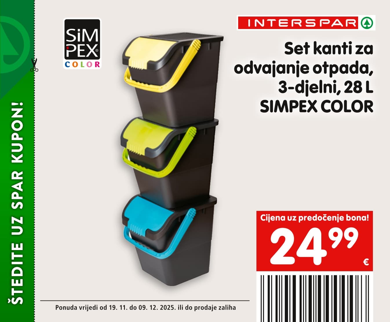 Stranica 59. Interspar kataloga - Akcije od 19.11. do 09.12.2025.