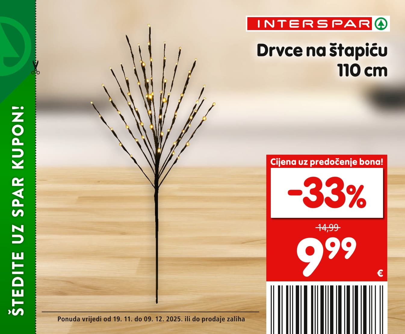 Stranica 71. Interspar kataloga - Akcije od 19.11. do 09.12.2025.