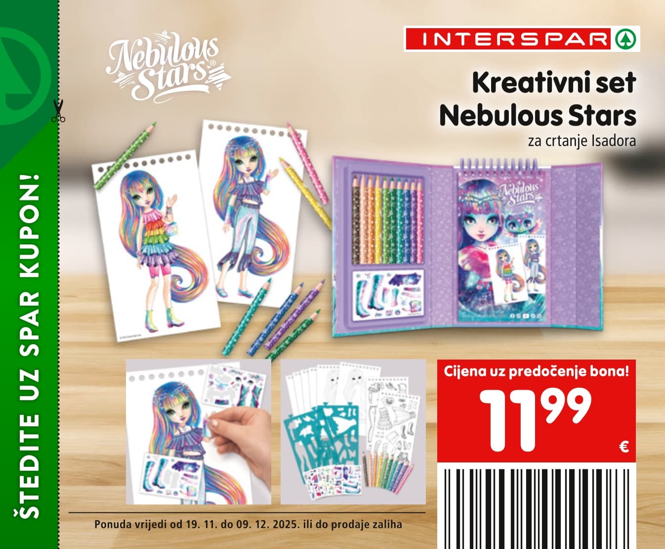 Stranica 77. Interspar kataloga - Akcije od 19.11. do 09.12.2025.