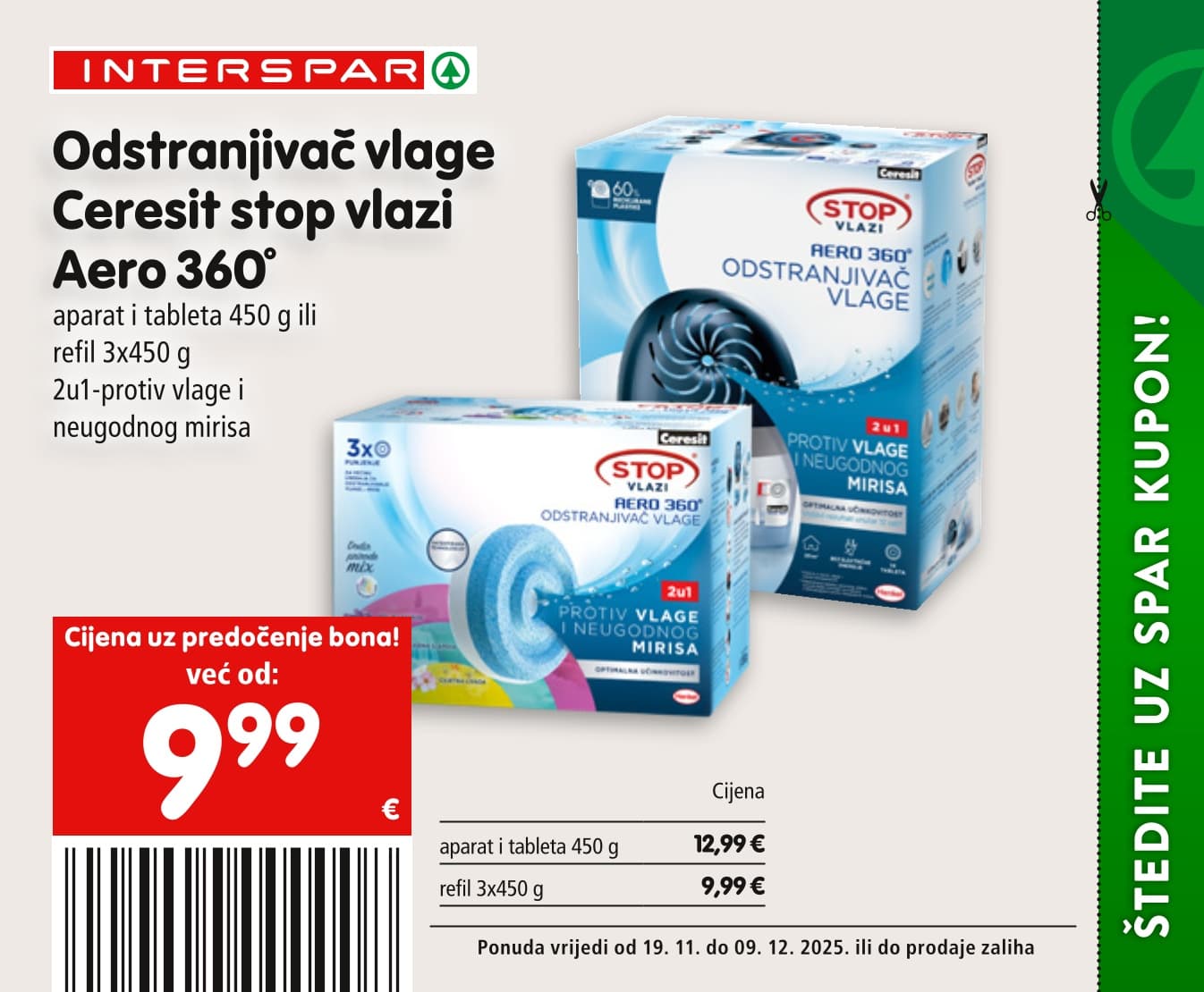 Stranica 8. Interspar kataloga - Akcije od 19.11. do 09.12.2025.