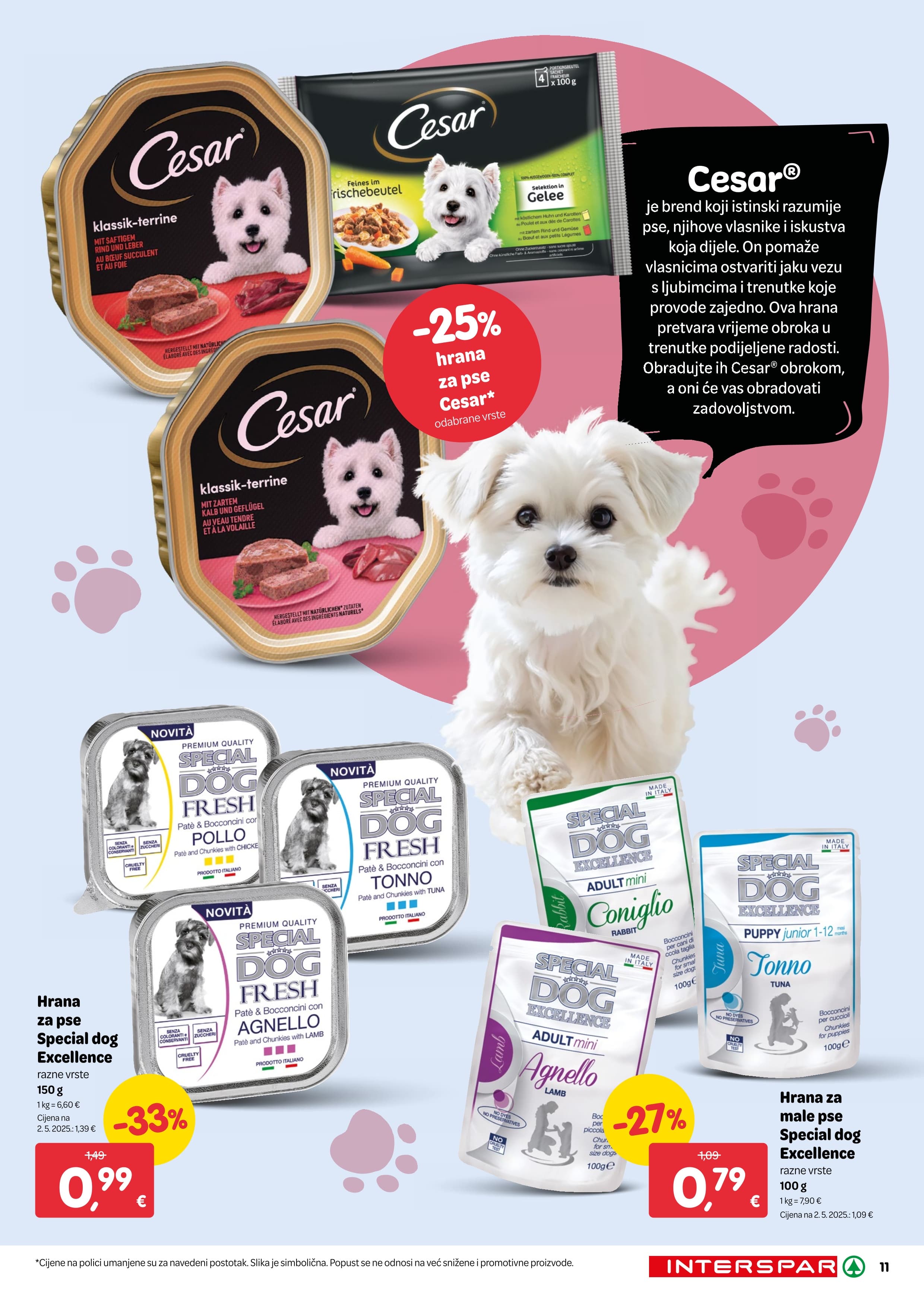 Stranica 11. Interspar kataloga - Akcije od 19.11. do 02.12.2025.