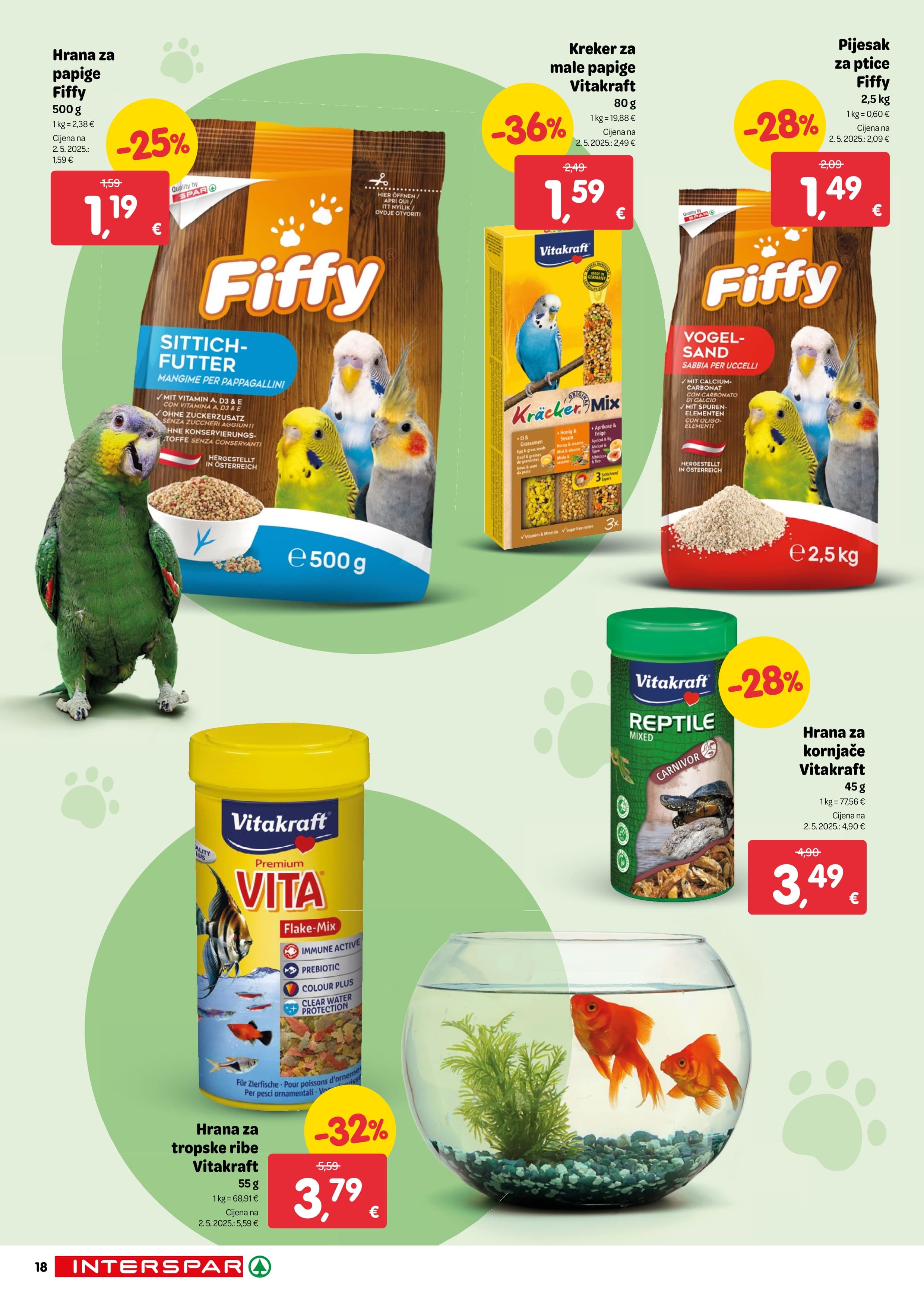 Stranica 18. Interspar kataloga - Akcije od 19.11. do 02.12.2025.