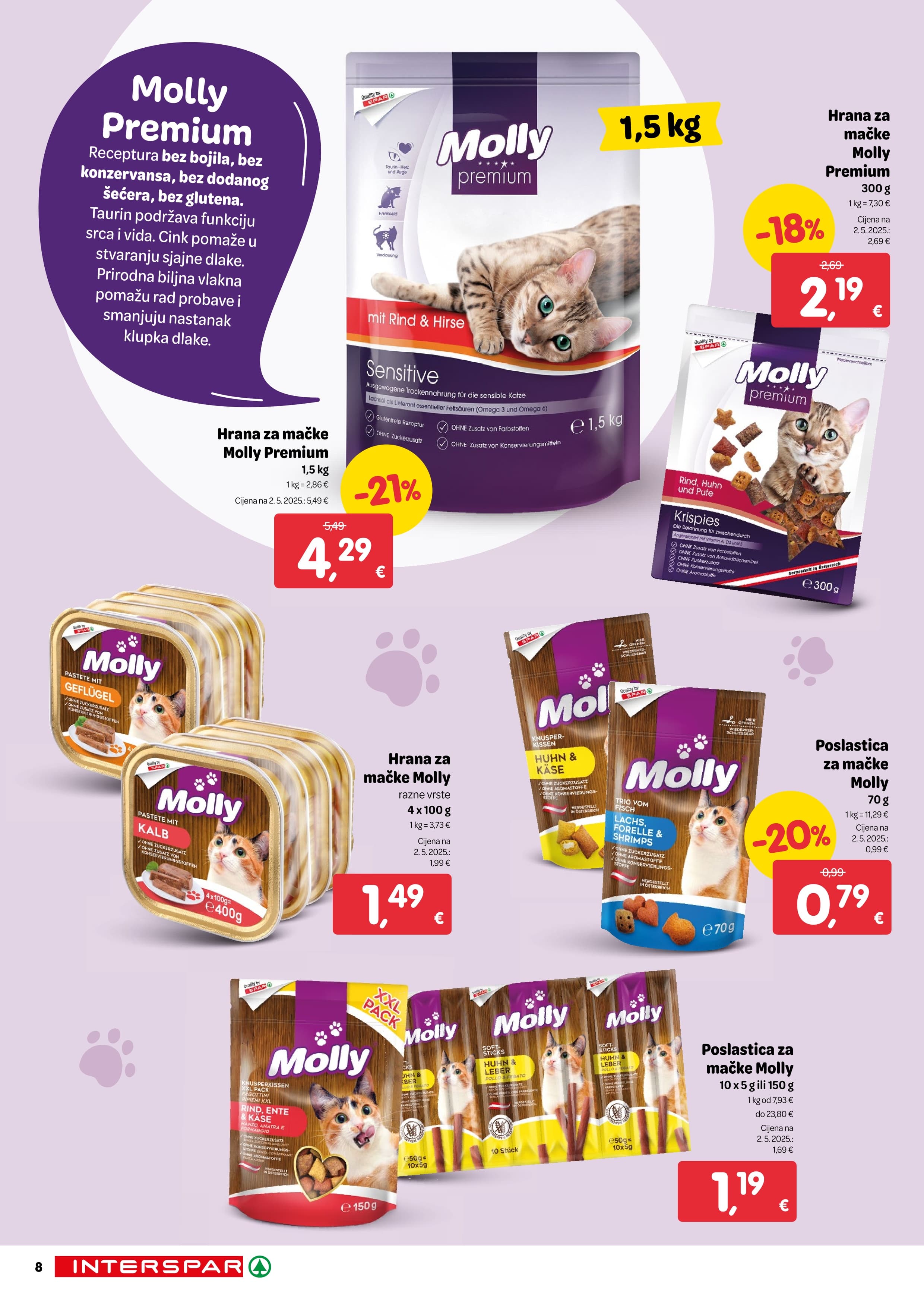 Stranica 8. Interspar kataloga - Akcije od 19.11. do 02.12.2025.