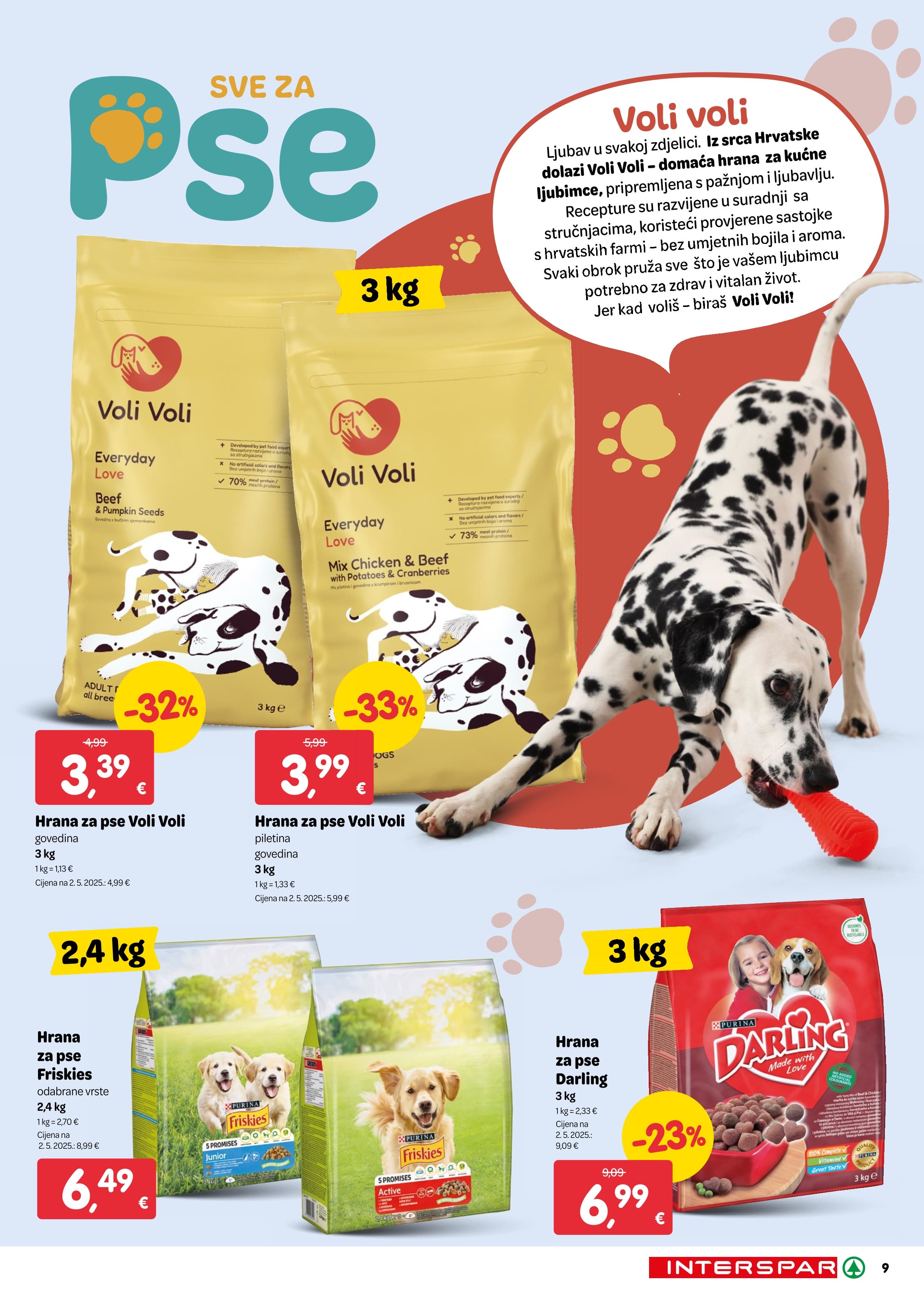 Stranica 9. Interspar kataloga - Akcije od 19.11. do 02.12.2025.