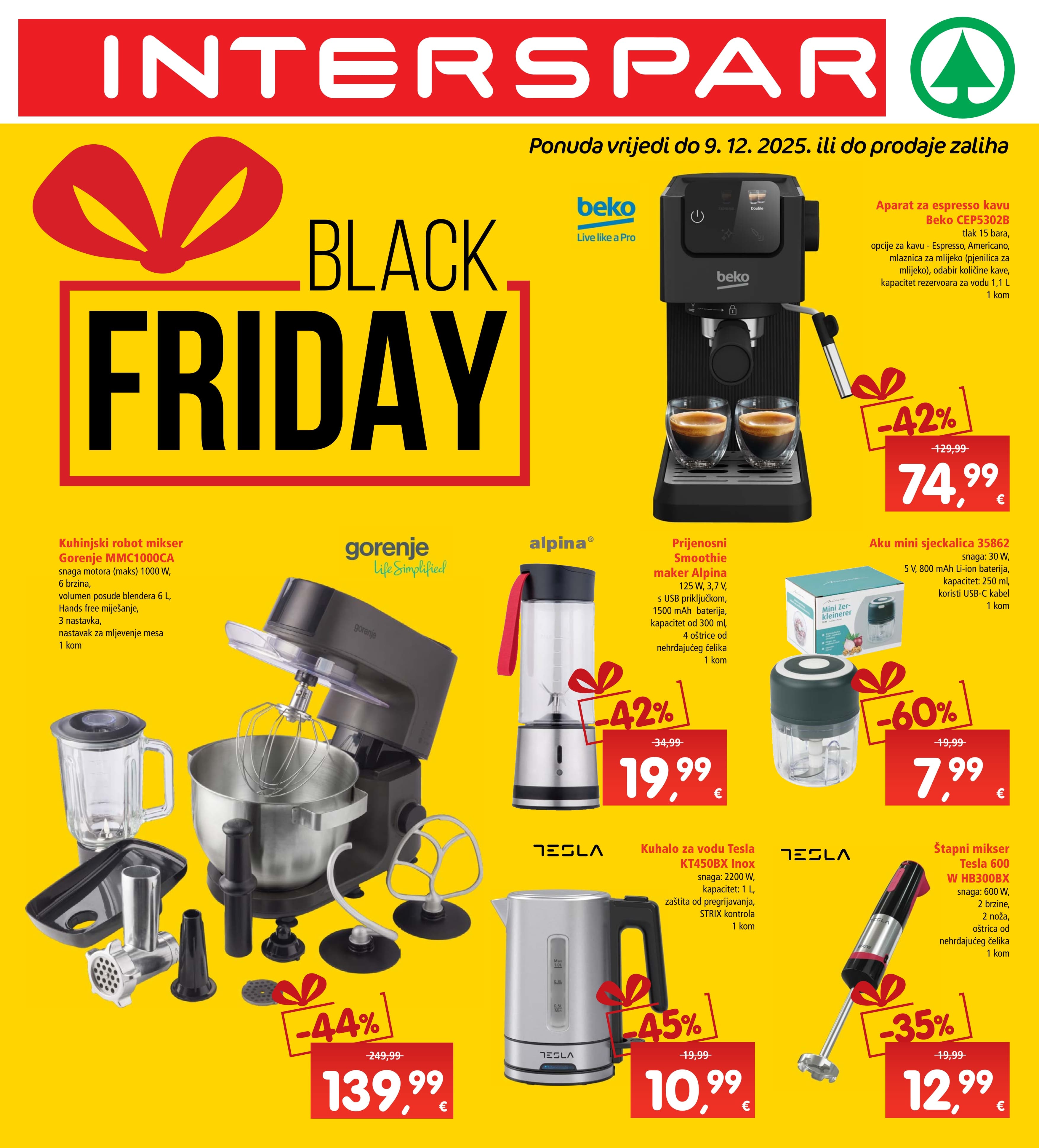 Stranica 1. Interspar kataloga - od 26.11. do 09.12.2025.