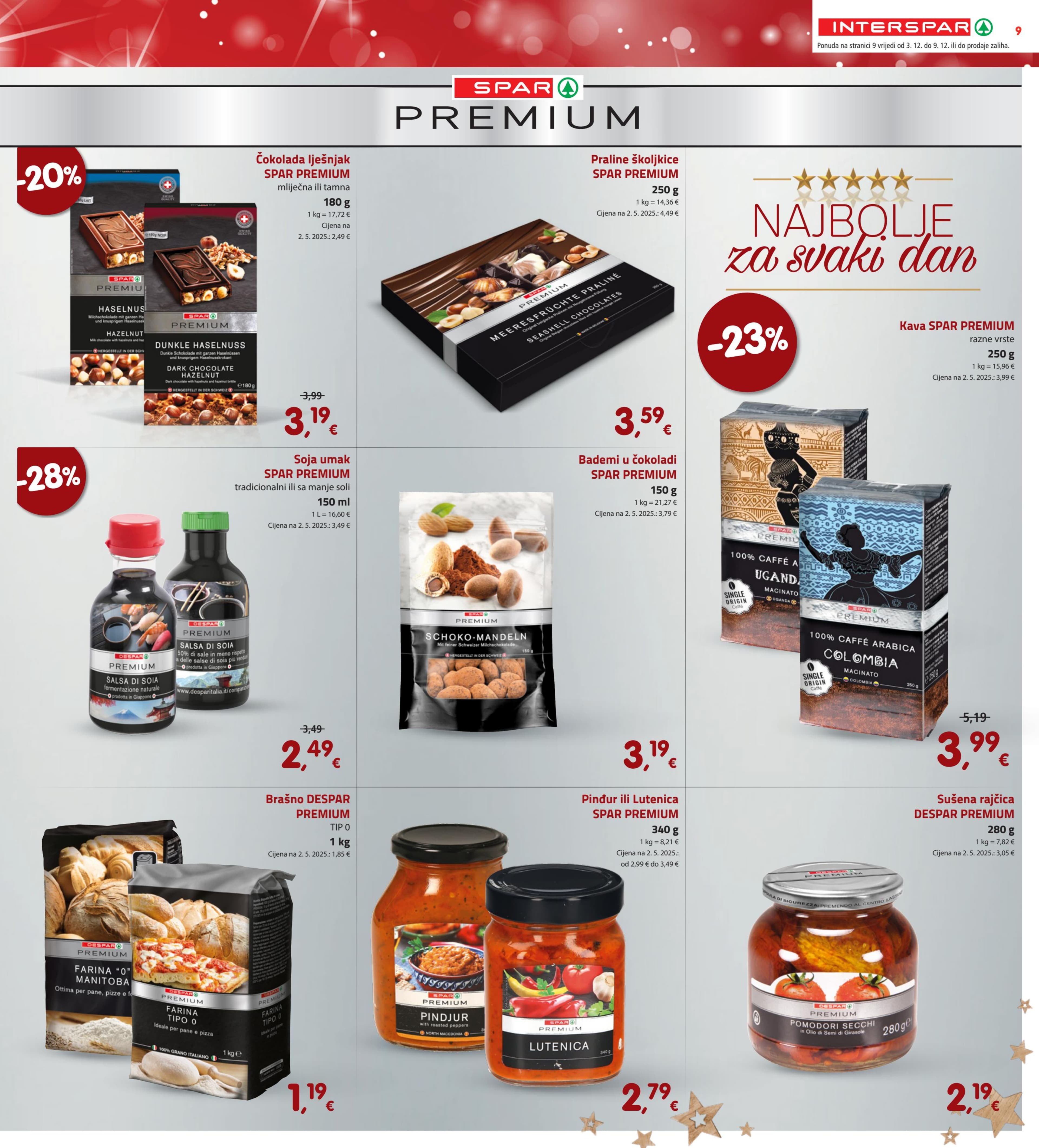 Stranica 13. Interspar kataloga - od 03.12. do 09.12.2025.