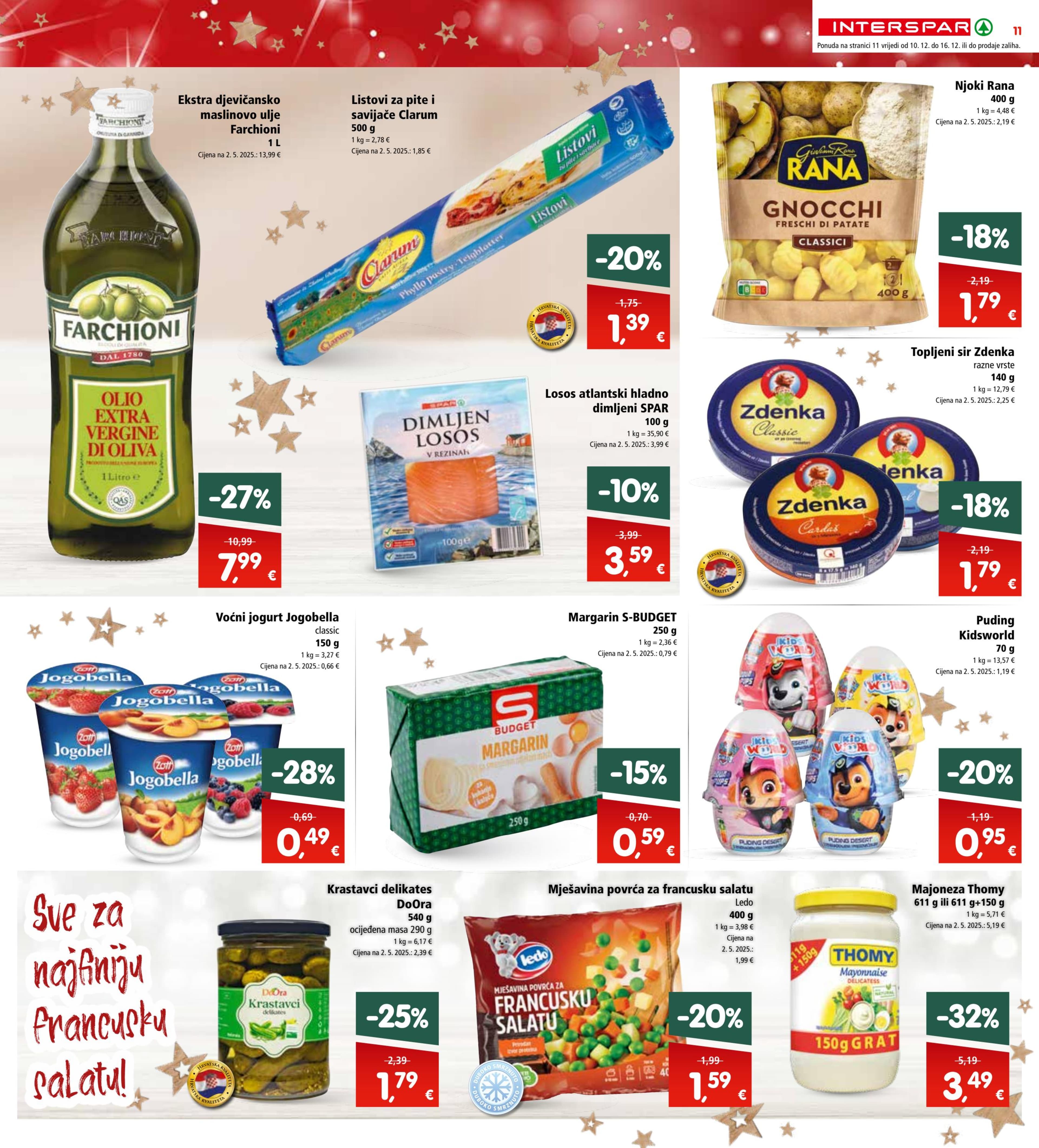 Stranica 11. Interspar kataloga - Akcije od 10.12. do 16.12.2025.
