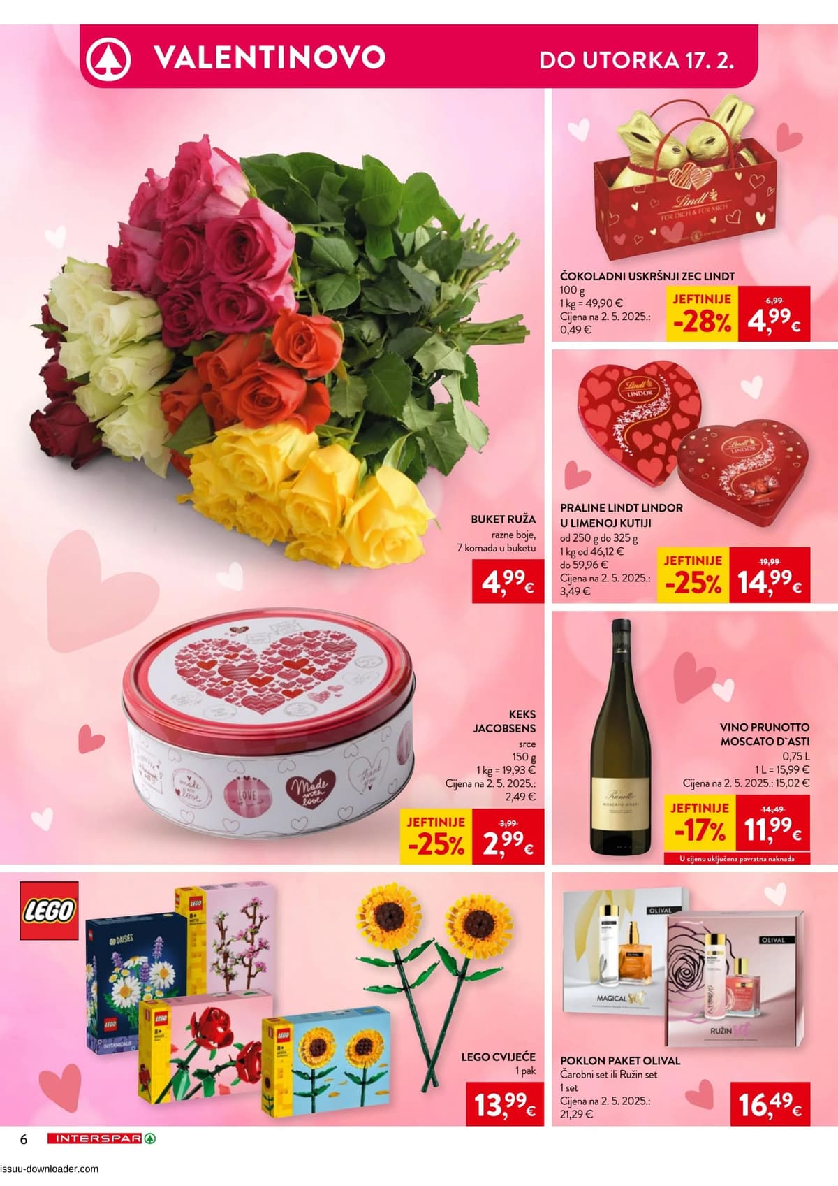Stranica 6. Interspar kataloga - Fašnik i Valentinovo 2026. od 14.02.2026.