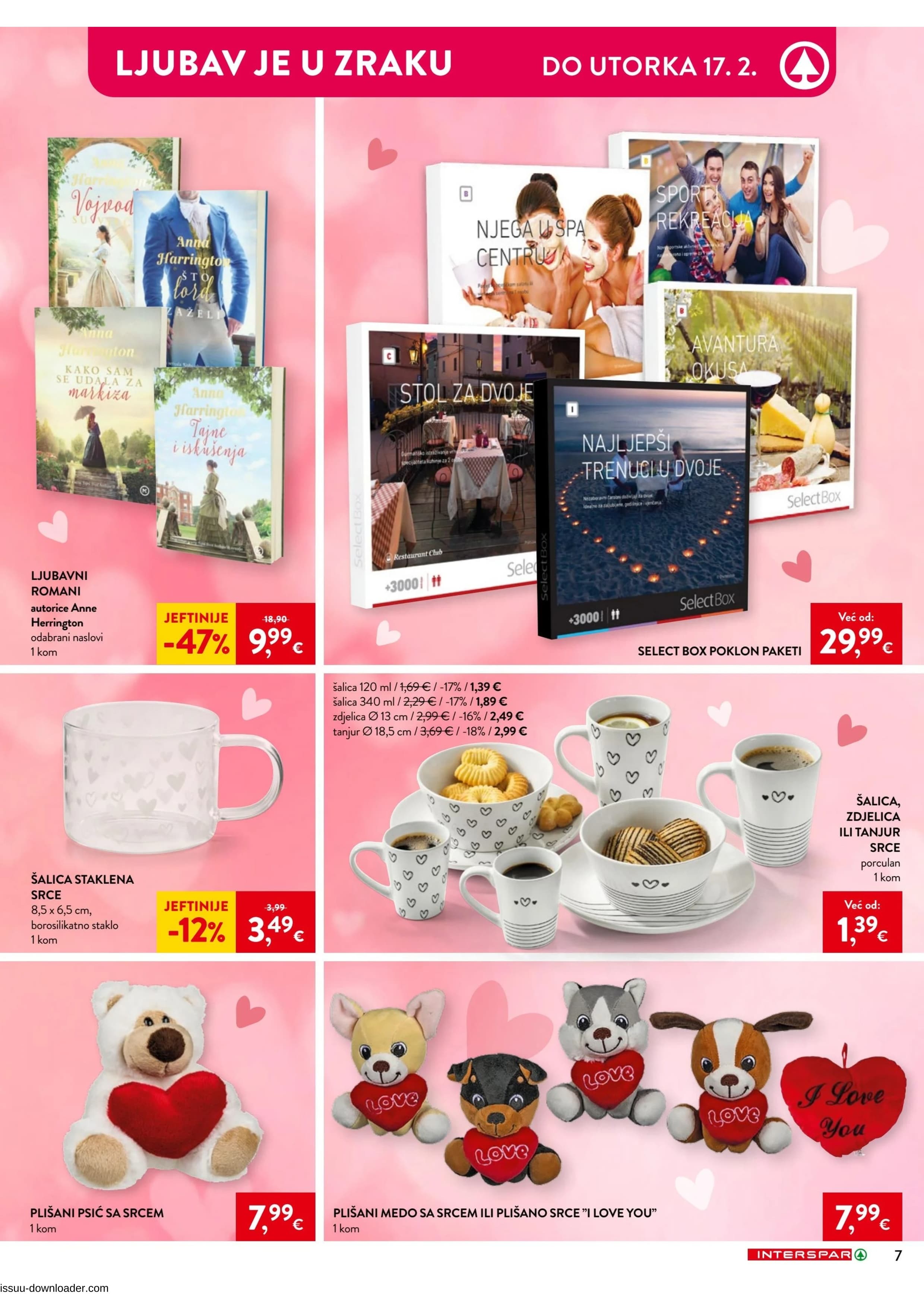 Stranica 7. Interspar kataloga - Fašnik i Valentinovo 2026.