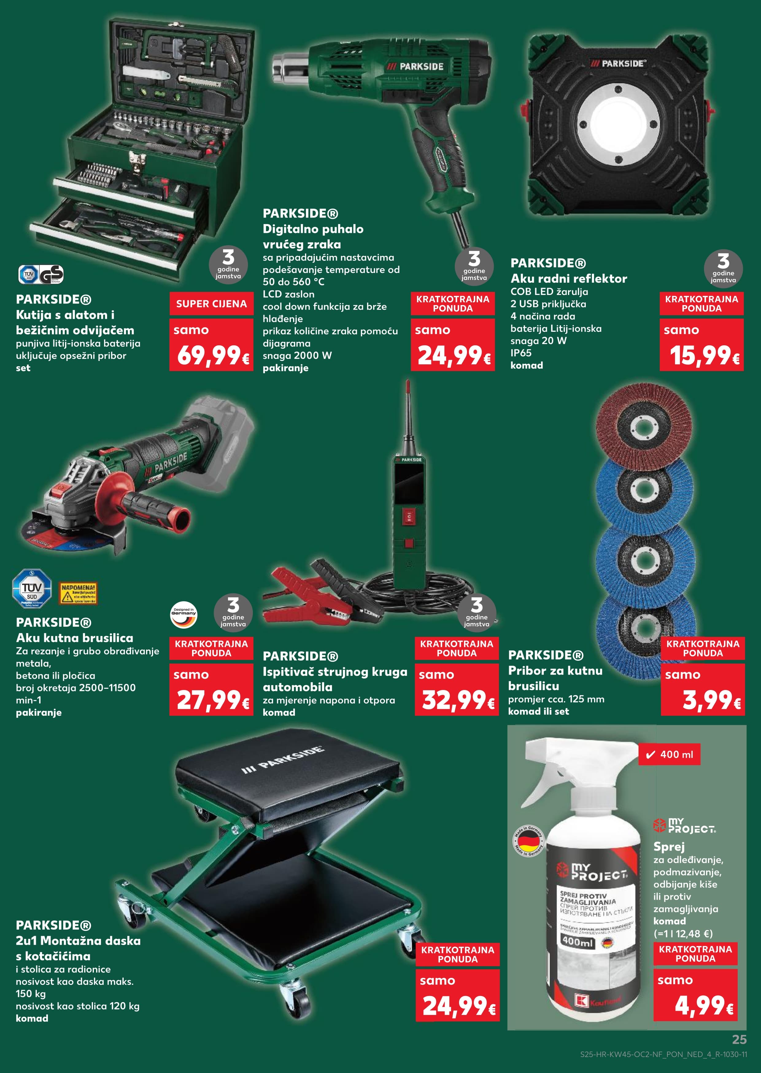 Stranica 25. Kaufland kataloga - Akcije od 05.11. do 11.11.2025.