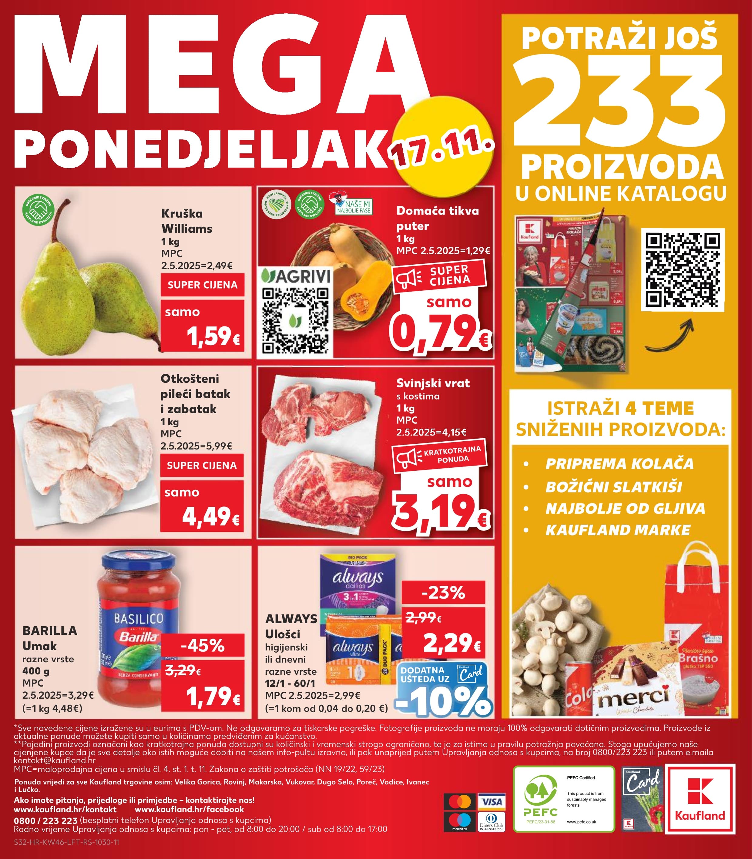 Stranica 32. Kaufland kataloga - Akcije od 12.11. do 17.11.2025.