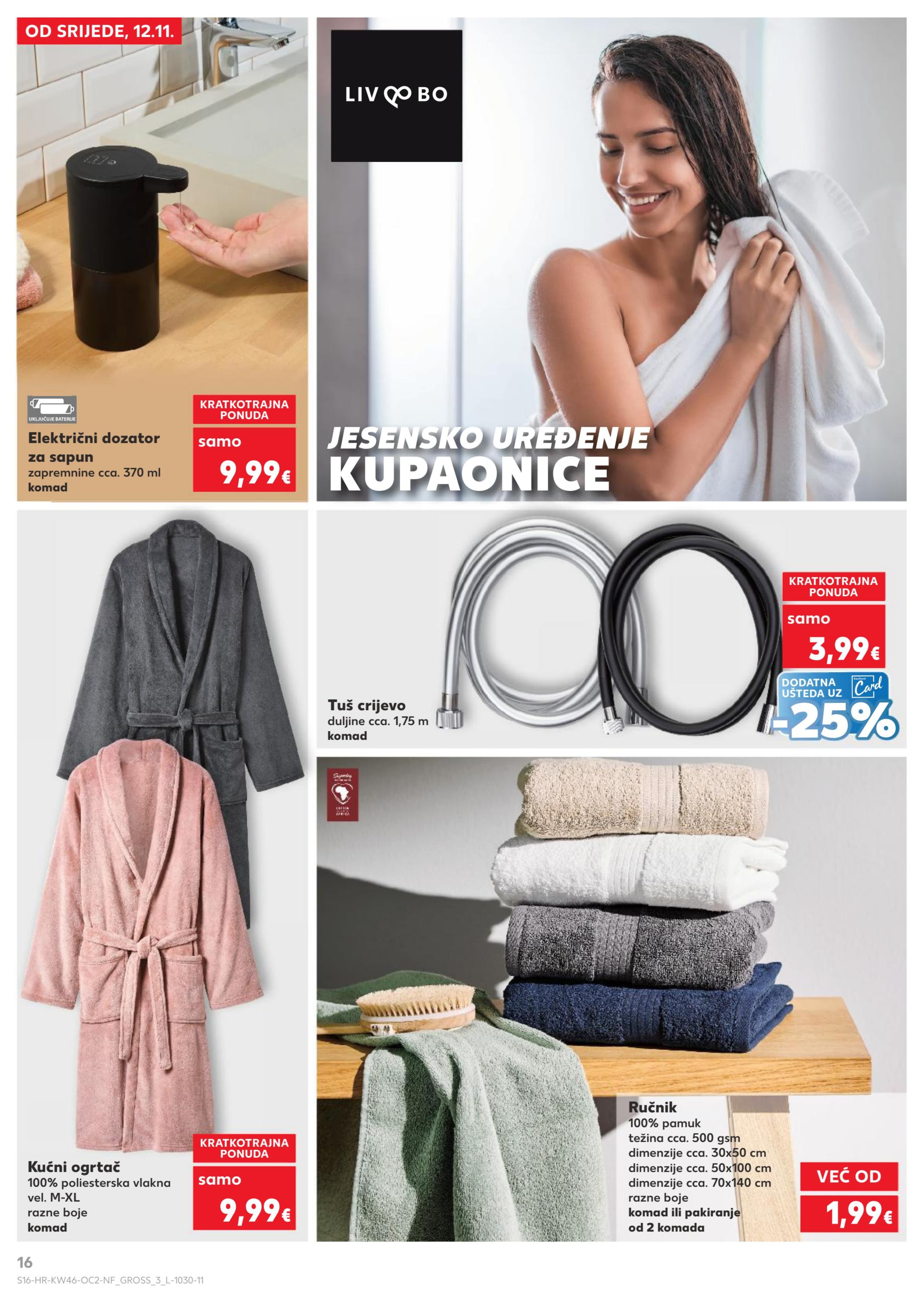 Stranica 16. Kaufland kataloga - Akcije od 12.11. do 17.11.2025.
