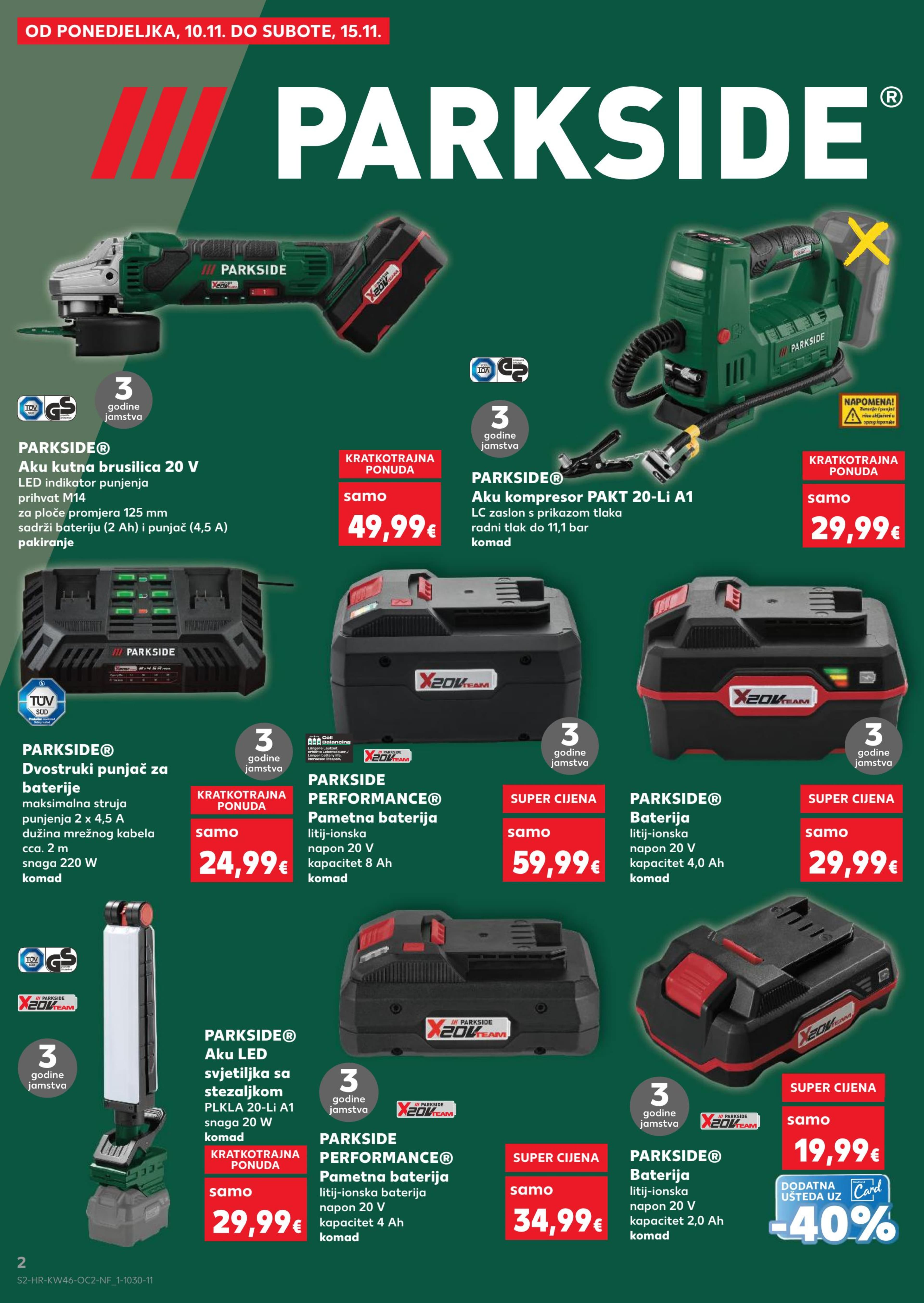 Stranica 2. Kaufland kataloga - Akcije od 12.11. do 17.11.2025.