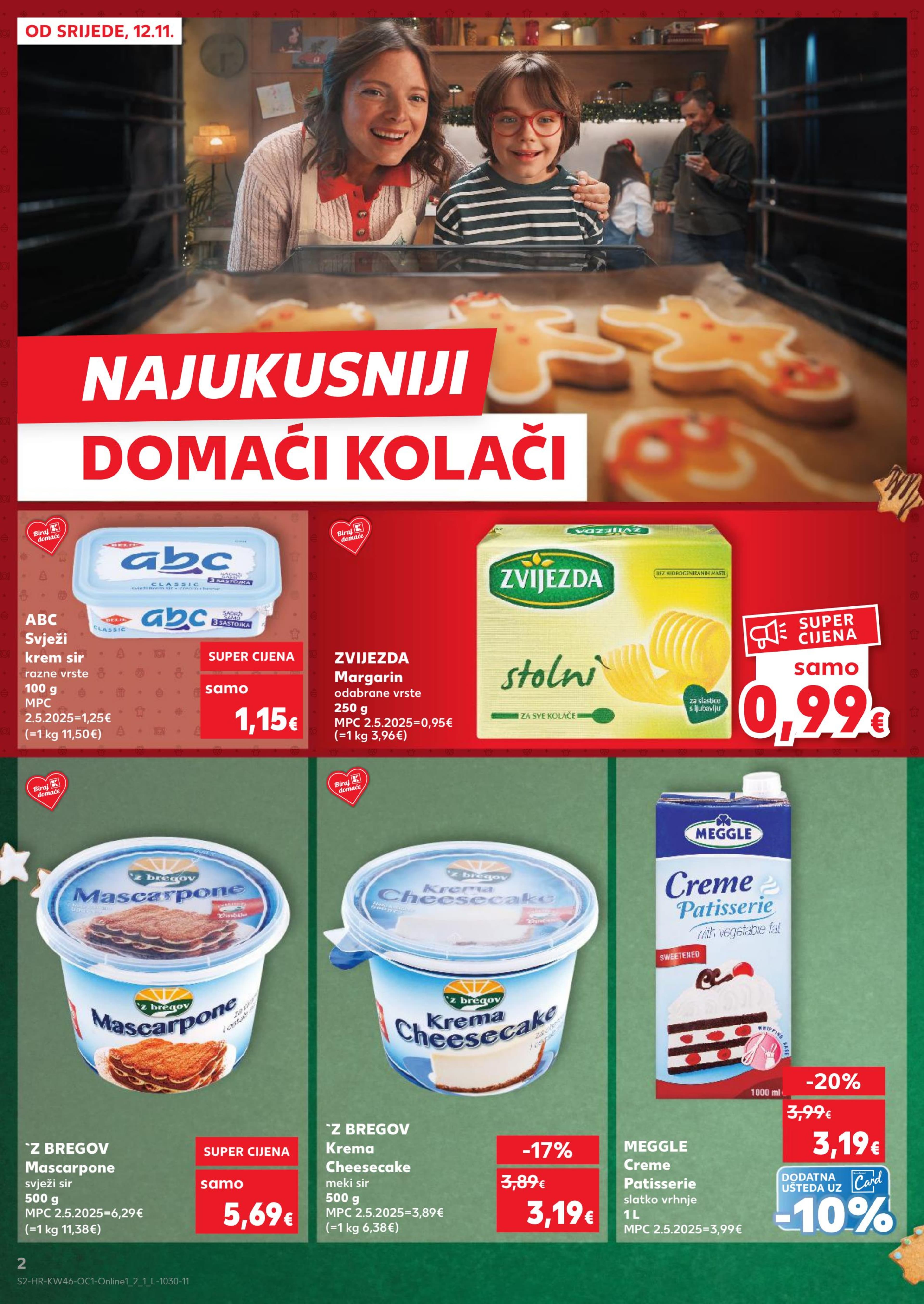 Stranica 2. Kaufland kataloga - Akcije od 12.11. do 17.11.2025.