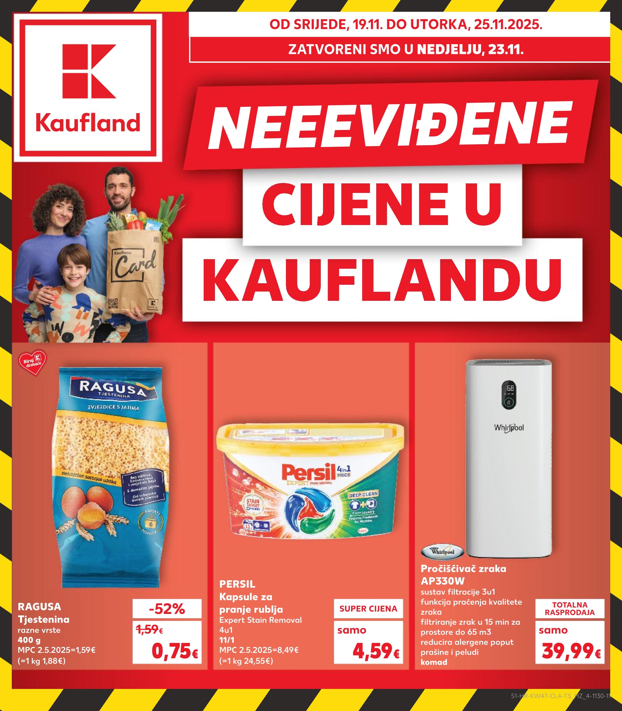 Stranica 1. Kaufland kataloga - Akcije od 19.11. do 25.11.2025.