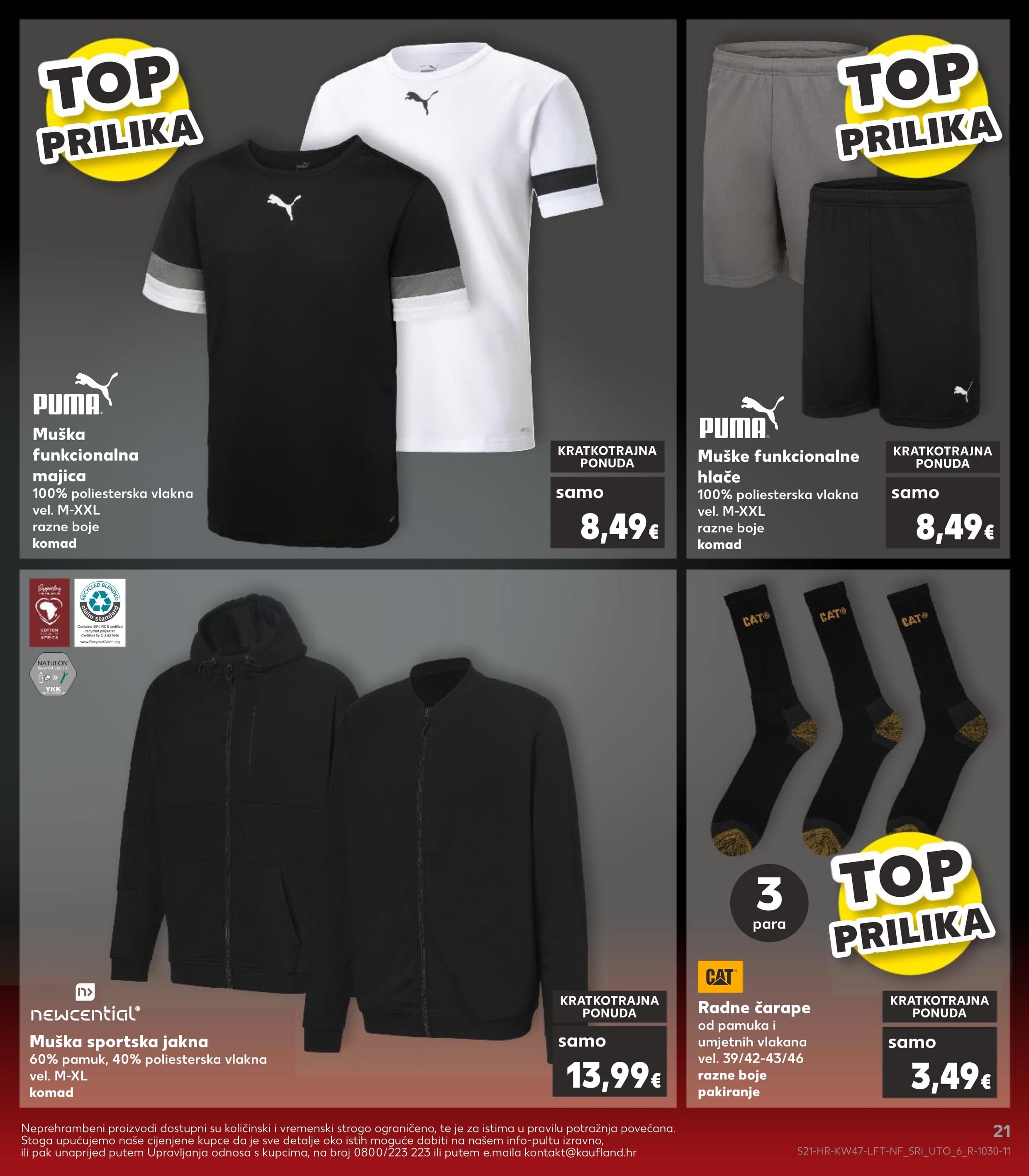 Stranica 21. Kaufland kataloga - Akcije od 19.11. do 25.11.2025.