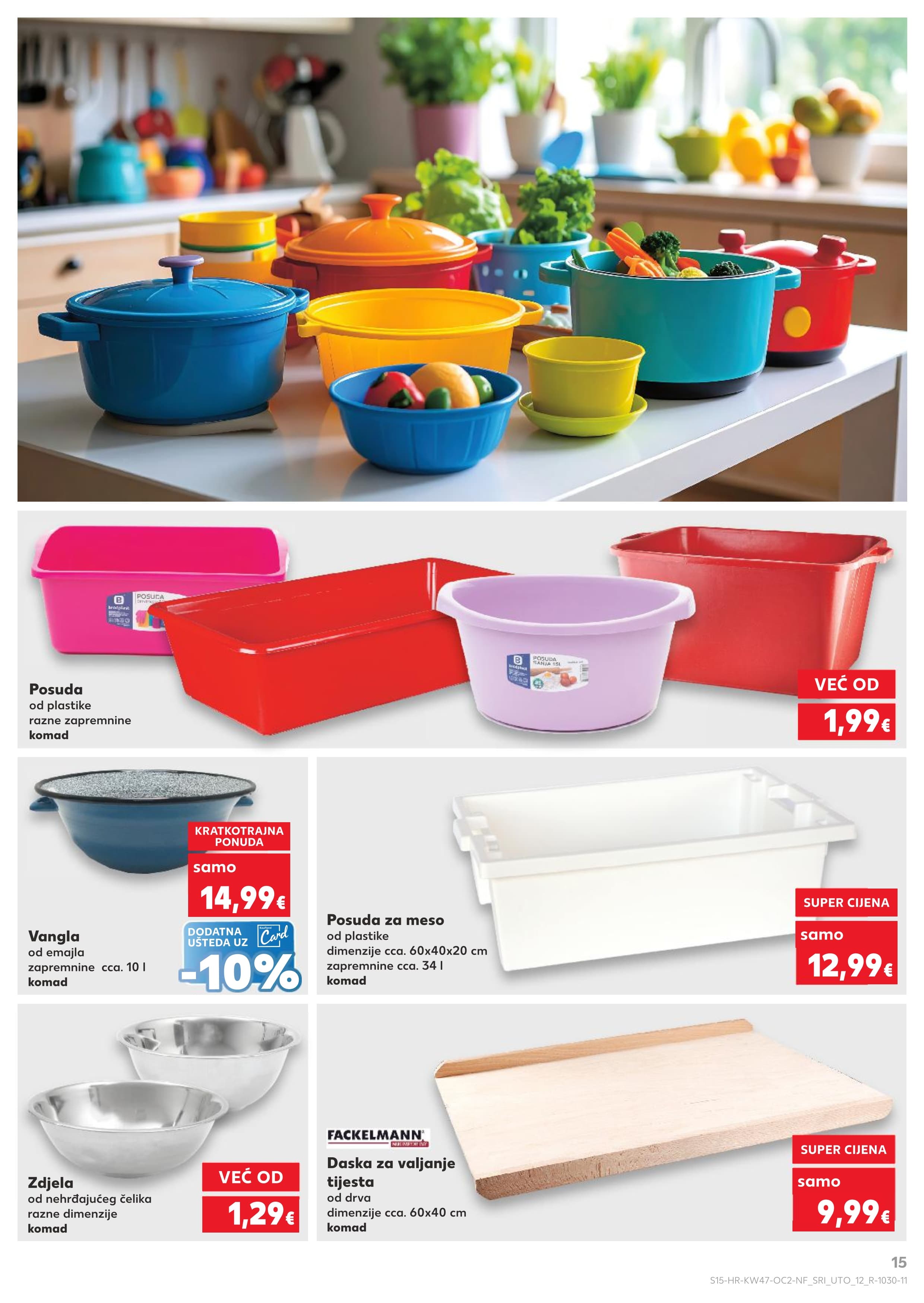 Stranica 15. Kaufland kataloga - Akcije od 19.11. do 25.11.2025.