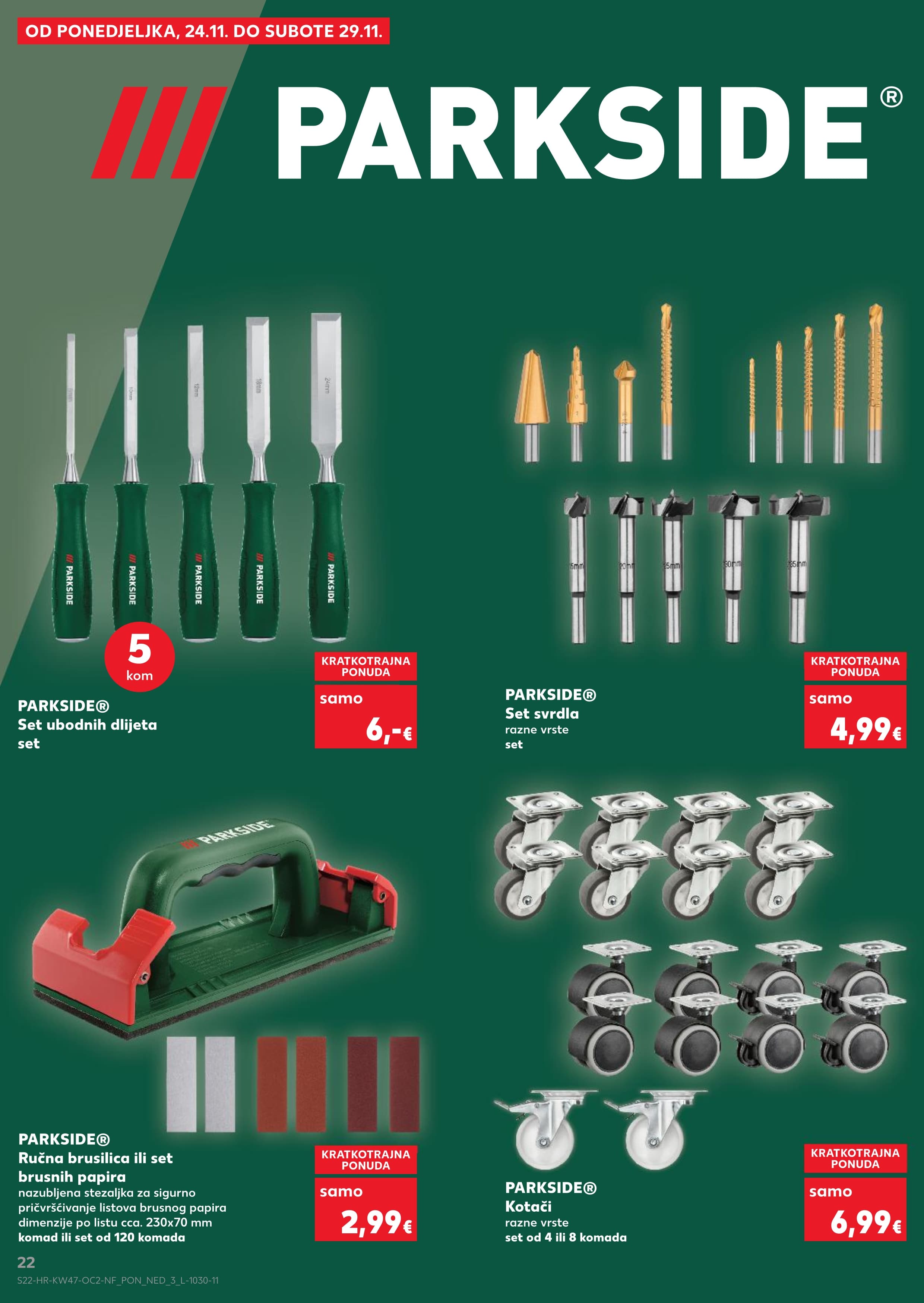 Stranica 22. Kaufland kataloga - Akcije od 19.11. do 25.11.2025.