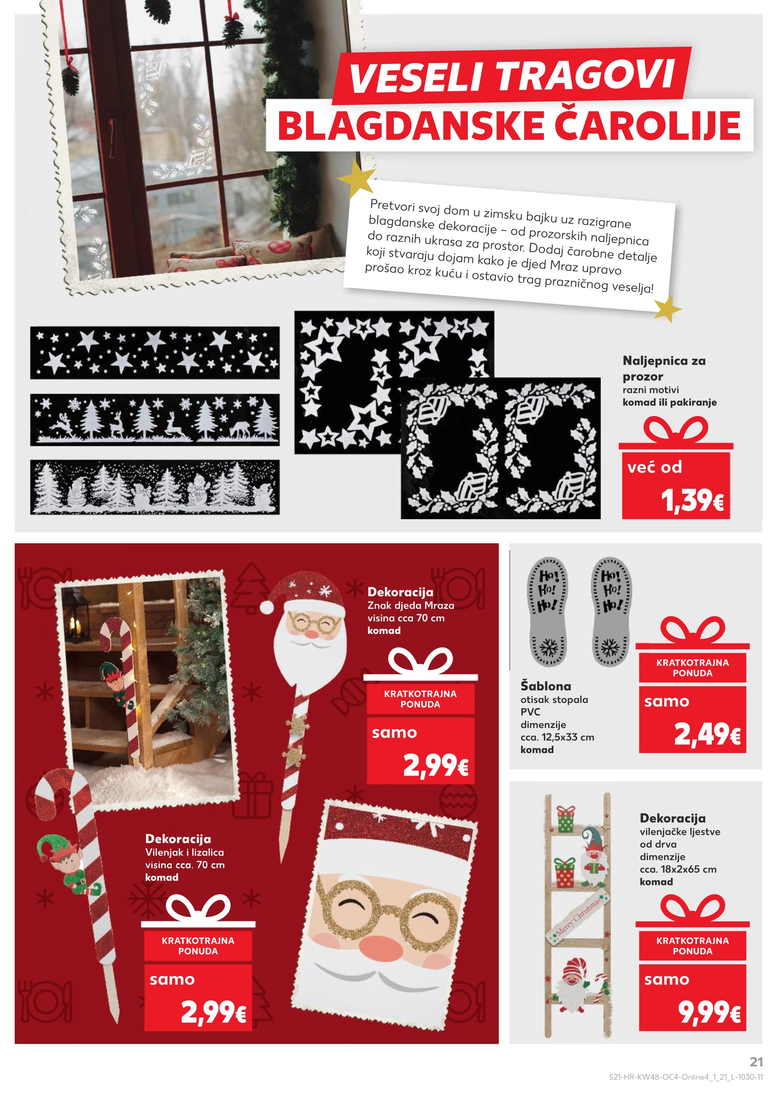 Stranica 21. Kaufland kataloga - Akcije od 26.11. do 26.12.2025.