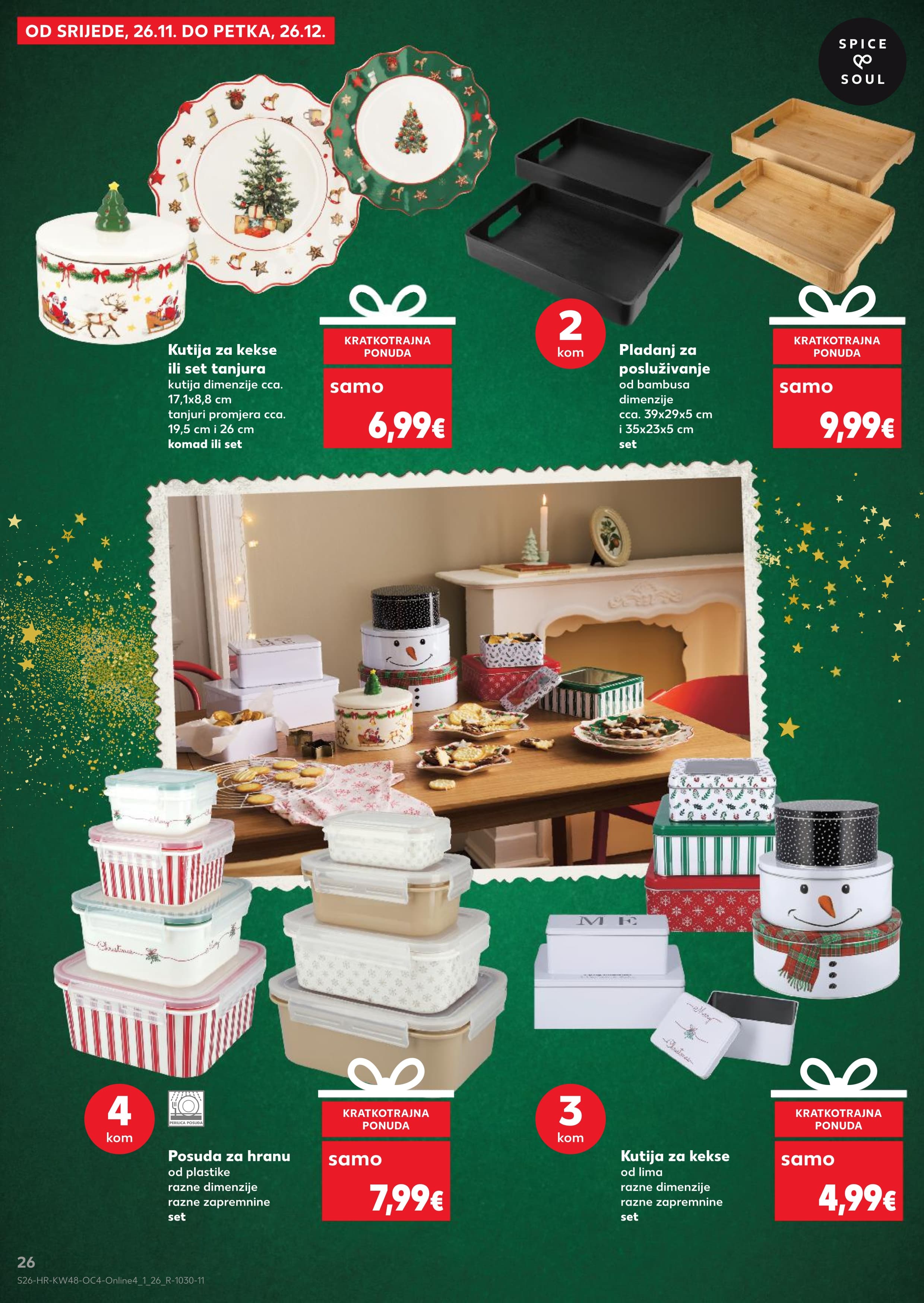 Stranica 26. Kaufland kataloga - Akcije od 26.11. do 26.12.2025.