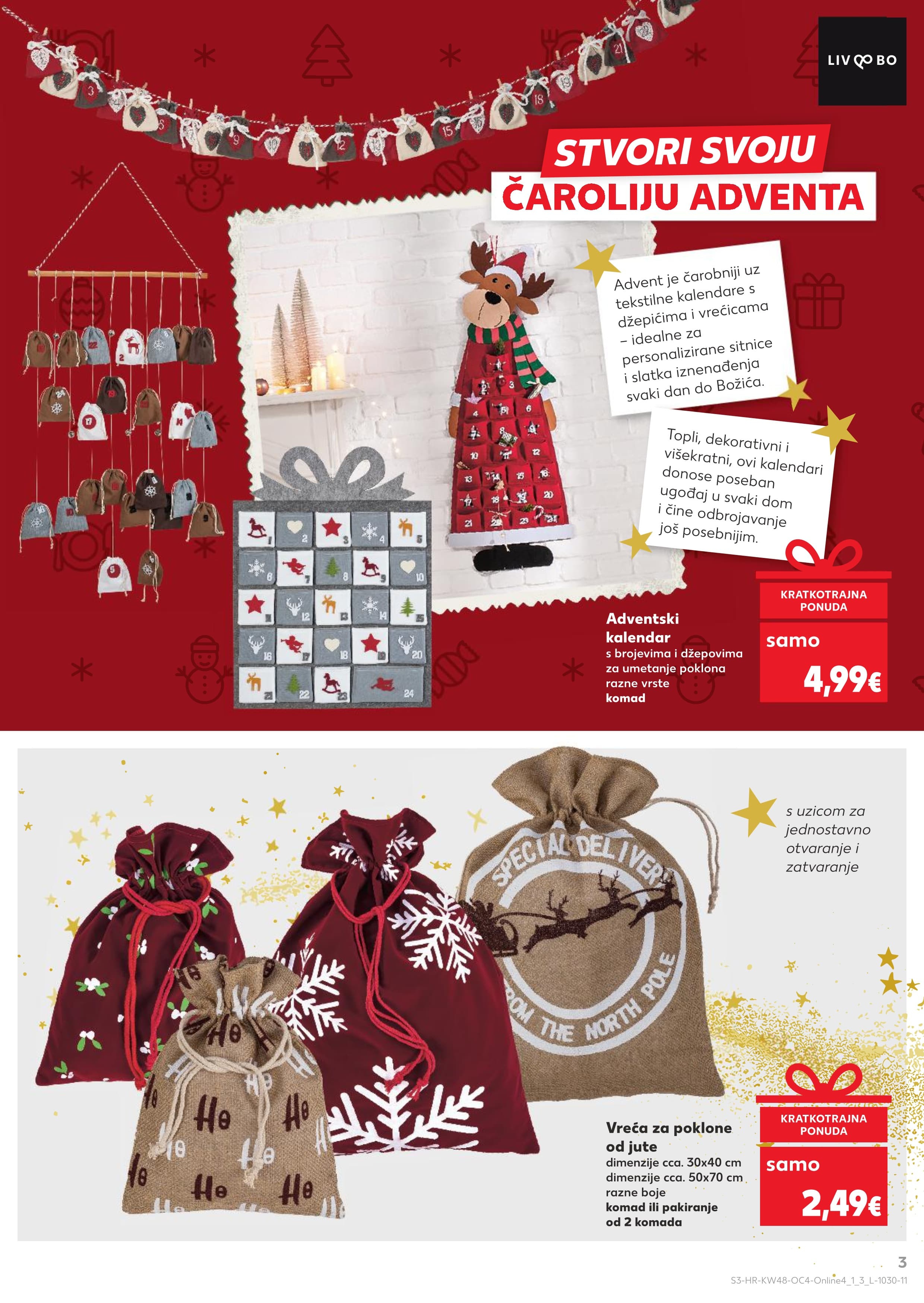 Stranica 3. Kaufland kataloga - Akcije od 26.11. do 26.12.2025.