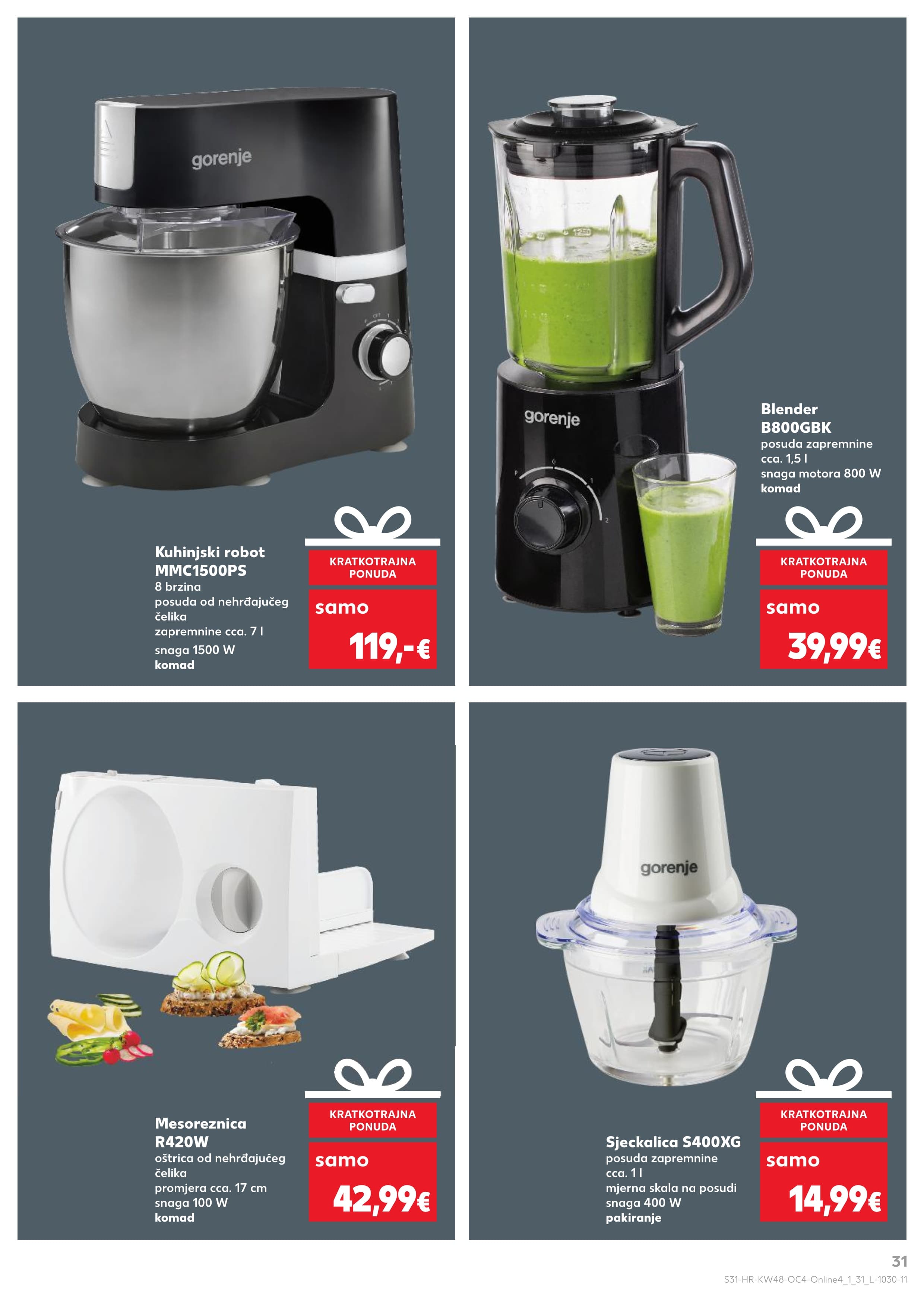 Stranica 31. Kaufland kataloga - Akcije od 26.11. do 26.12.2025.